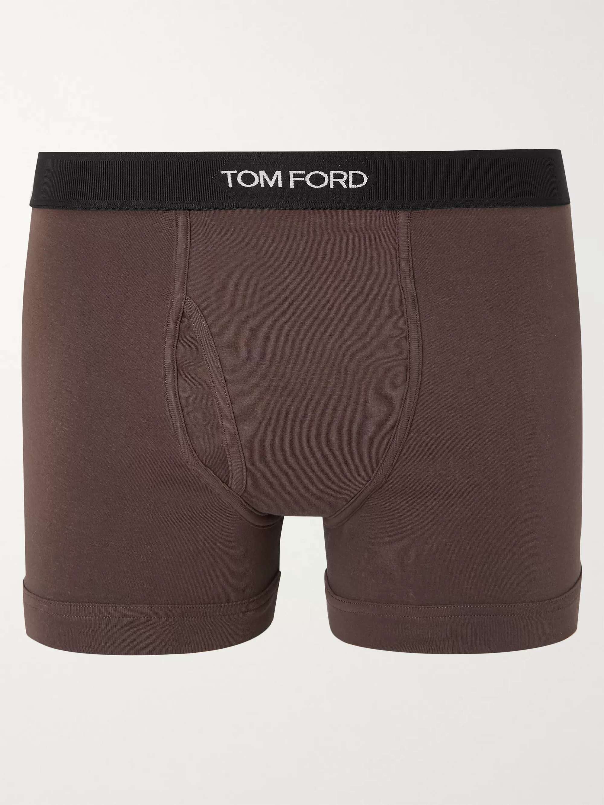 TOM FORD Stretch-Cotton Boxer Briefs for Men