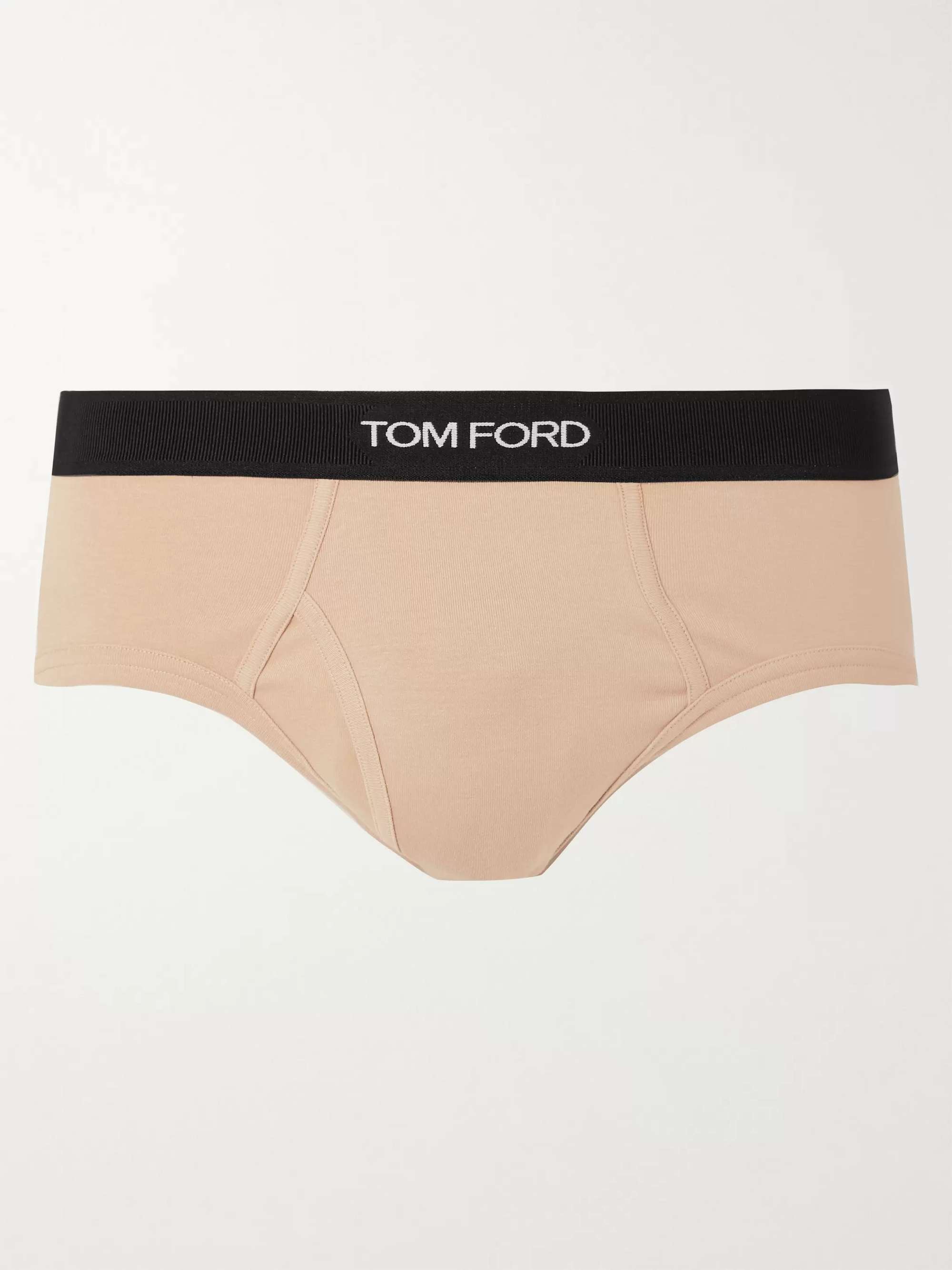 TOM FORD Stretch-Cotton Briefs for Men