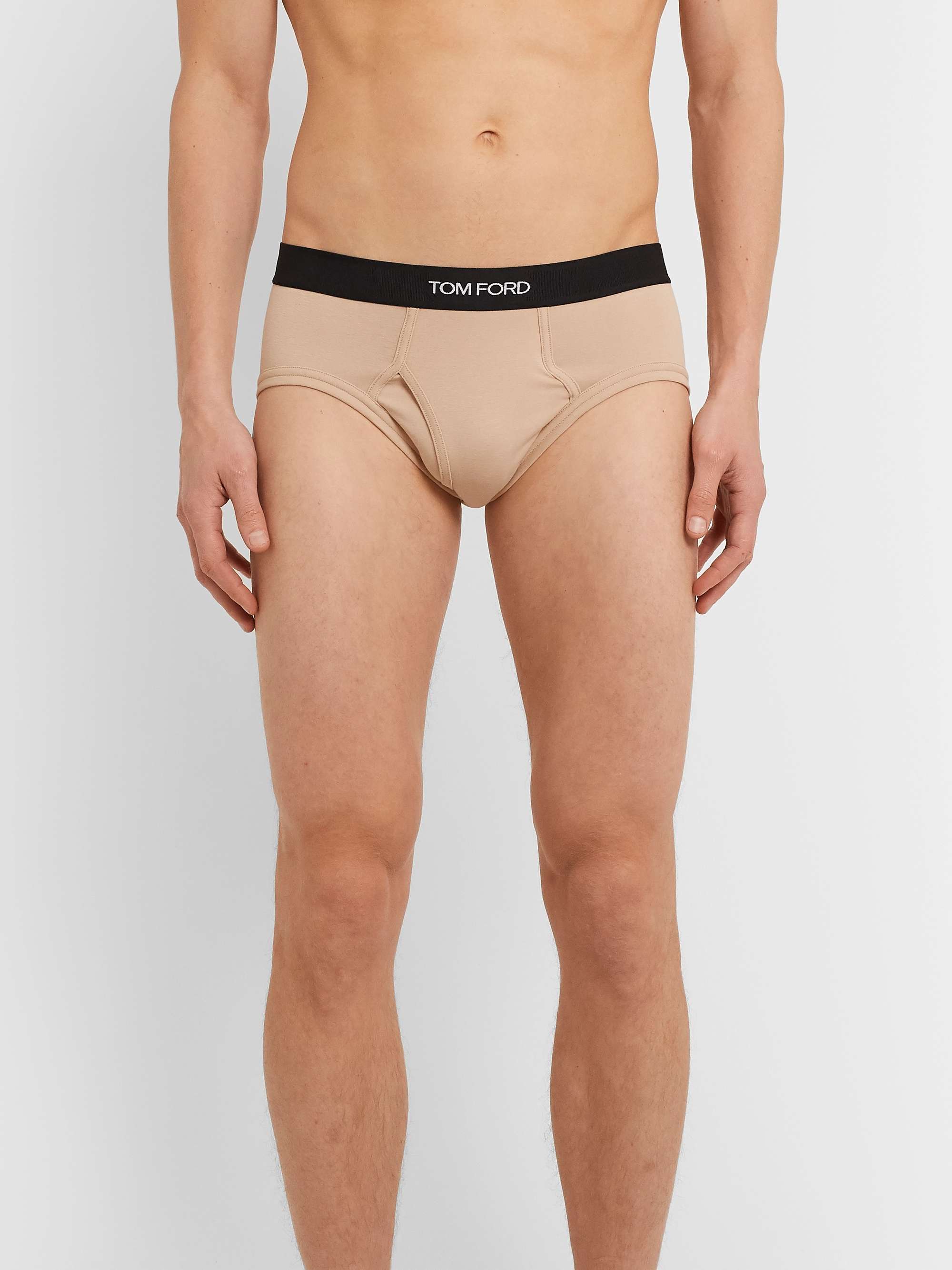 TOM FORD Stretch-Cotton Briefs