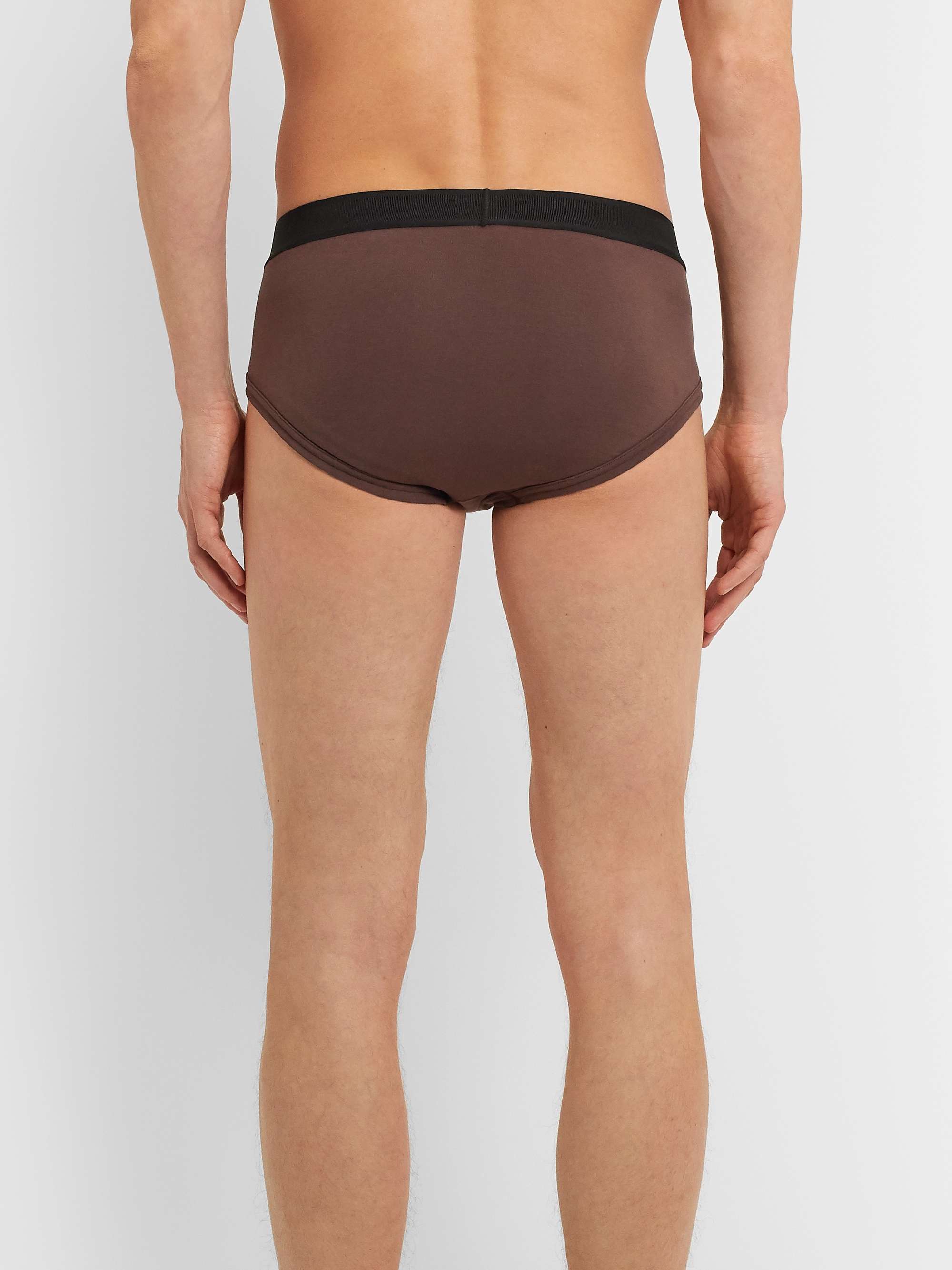 TOM FORD Slip aus Stretch-Baumwolle