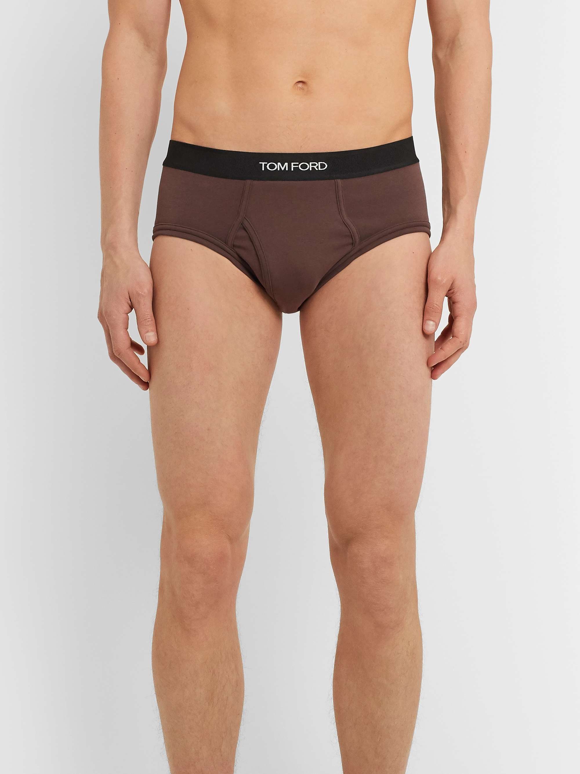 TOM FORD Slip aus Stretch-Baumwolle