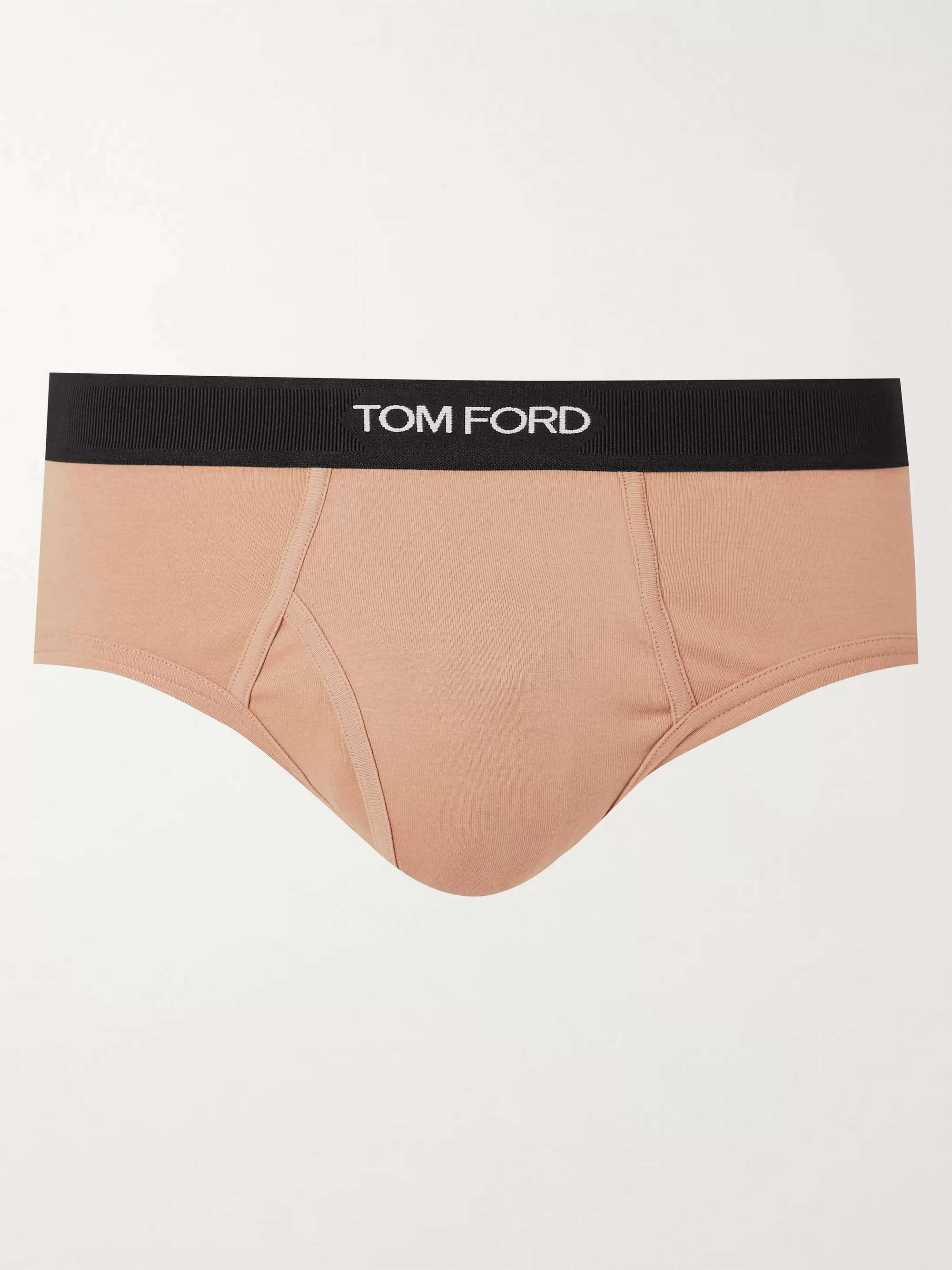 TOM FORD Stretch-Cotton Briefs