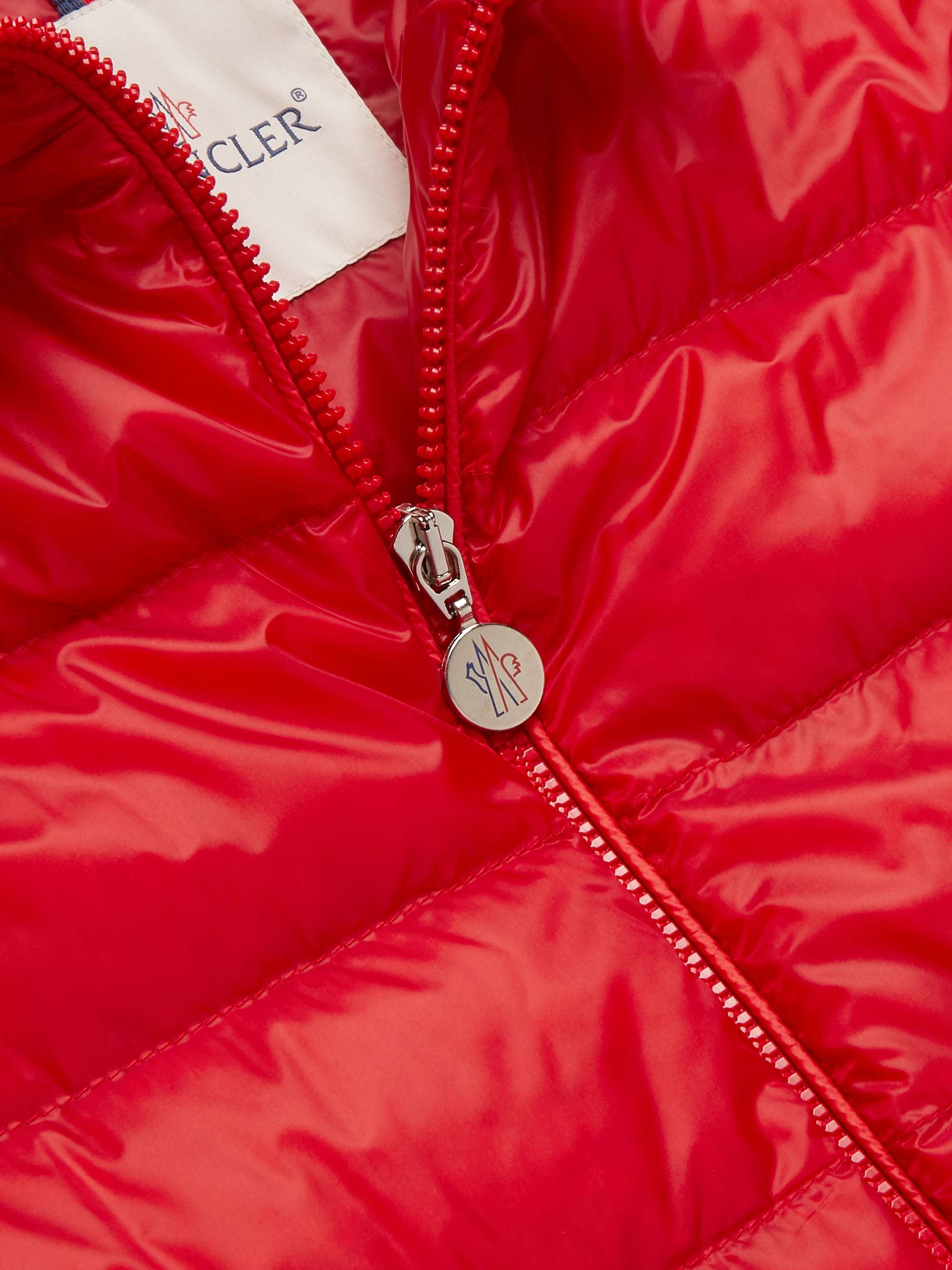 MONCLER Quilted Shell Down Jacket
