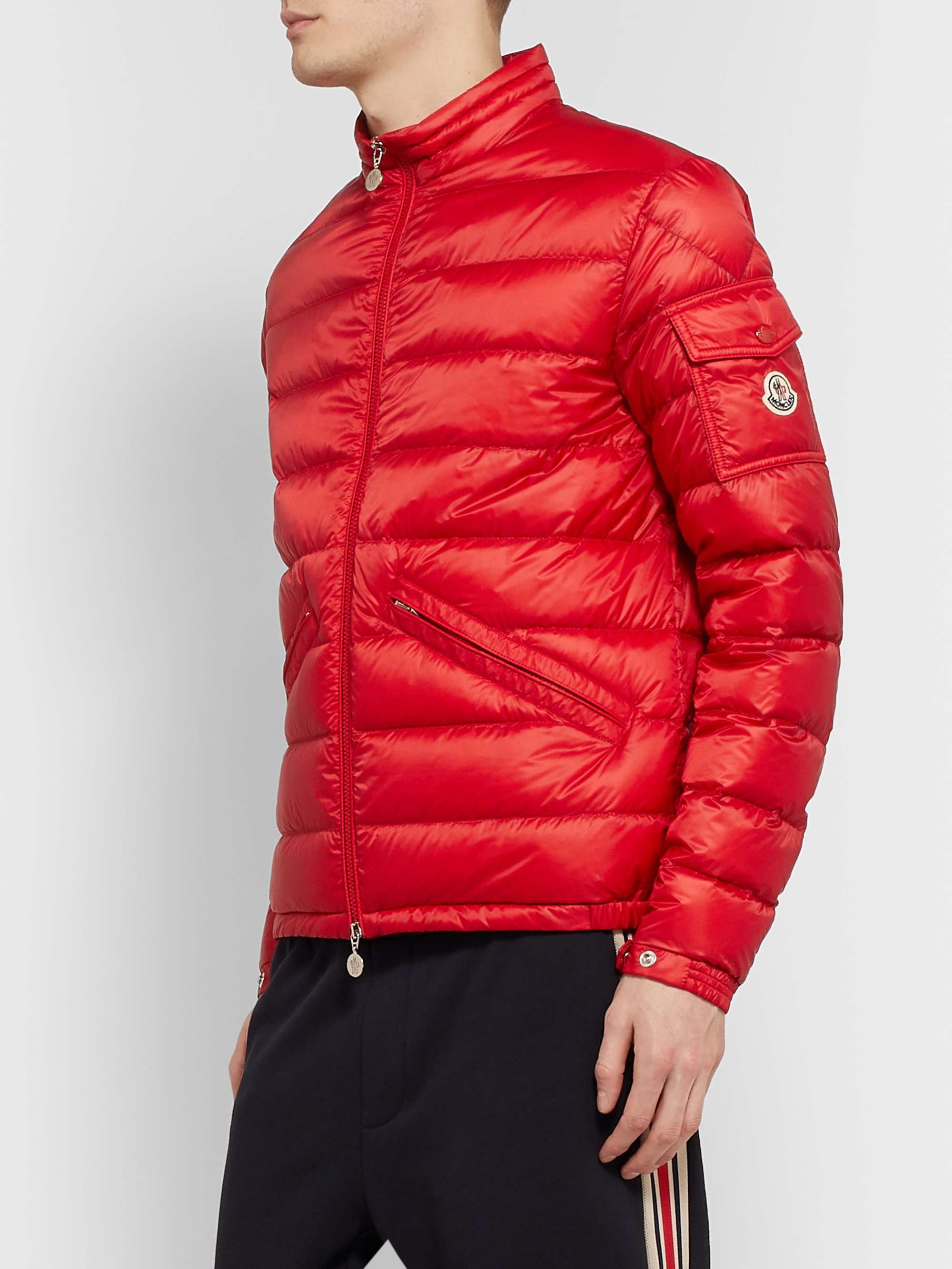 MONCLER Quilted Shell Down Jacket