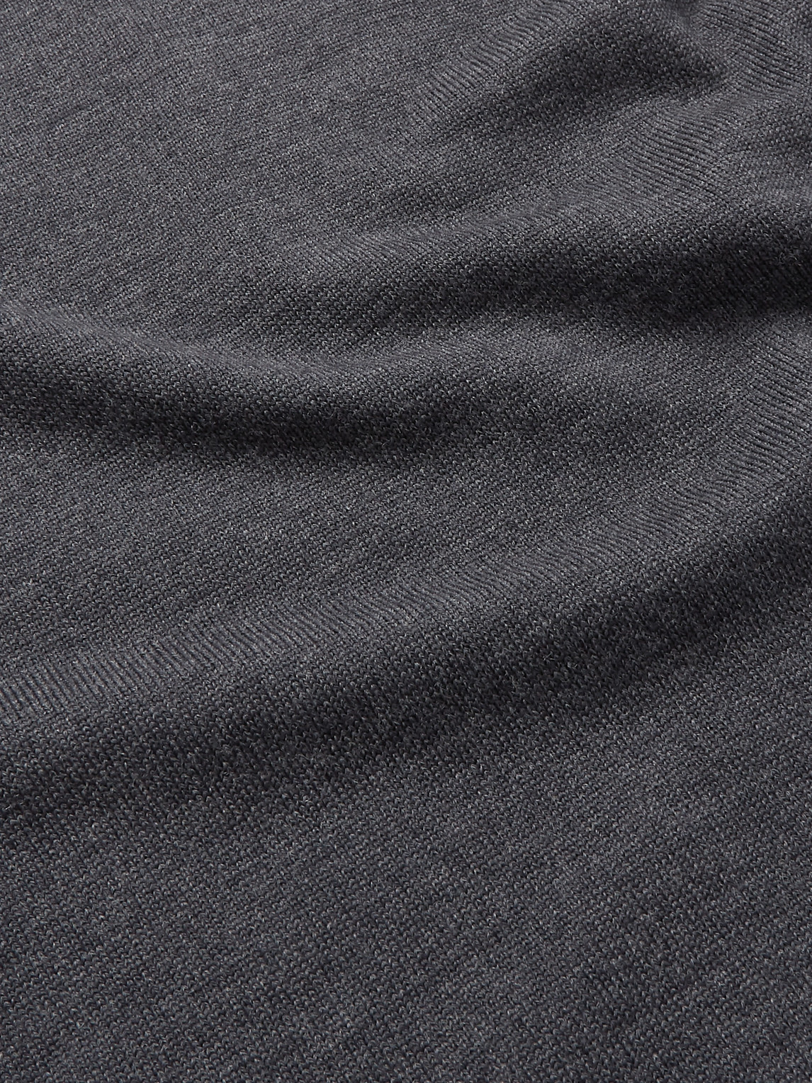 Shop John Smedley Tapton Slim-fit Merino Wool Half-zip Sweater In Gray