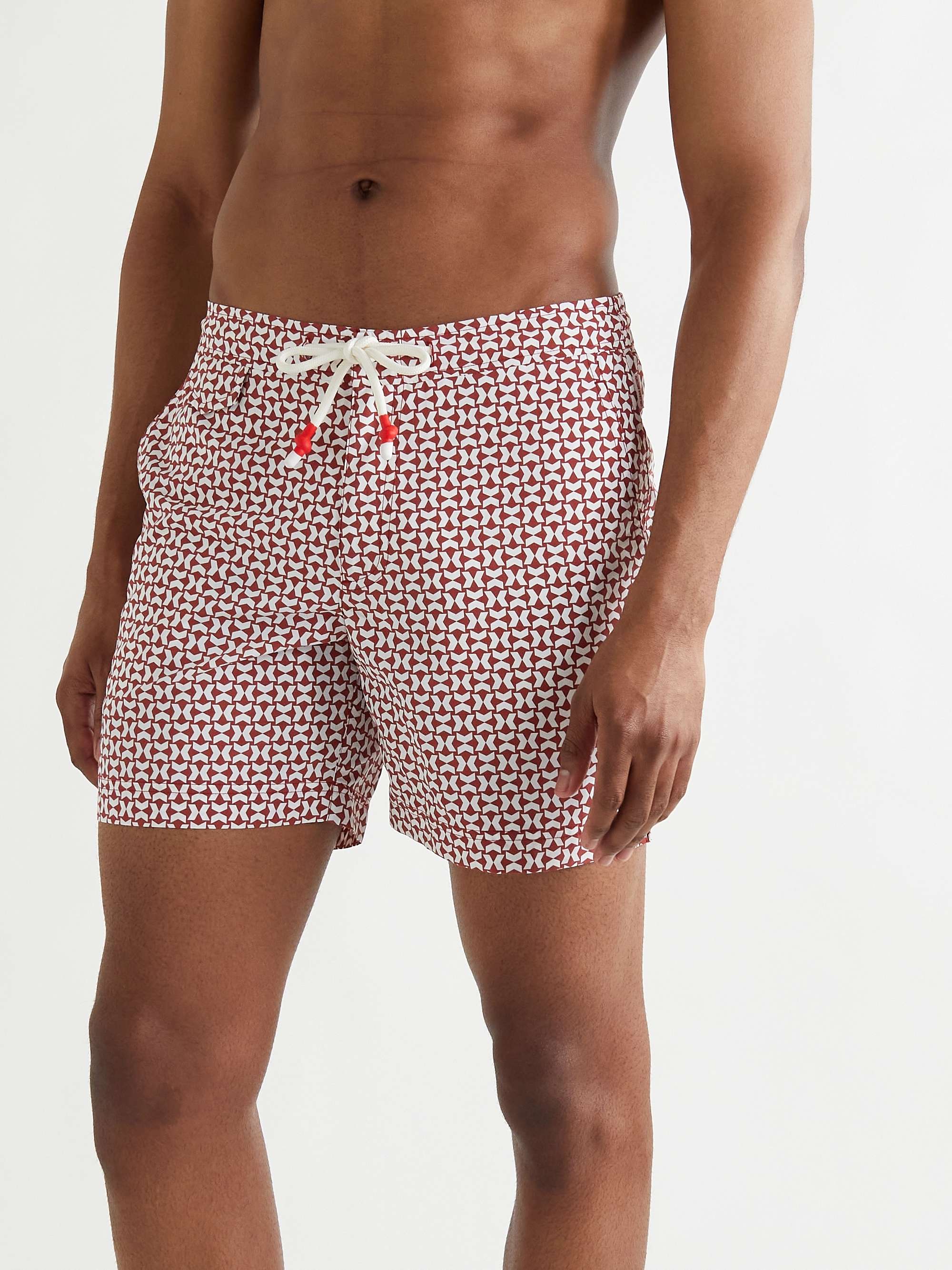 ORLEBAR BROWN Standard Merlin Mid-Length Printed Swim Shorts