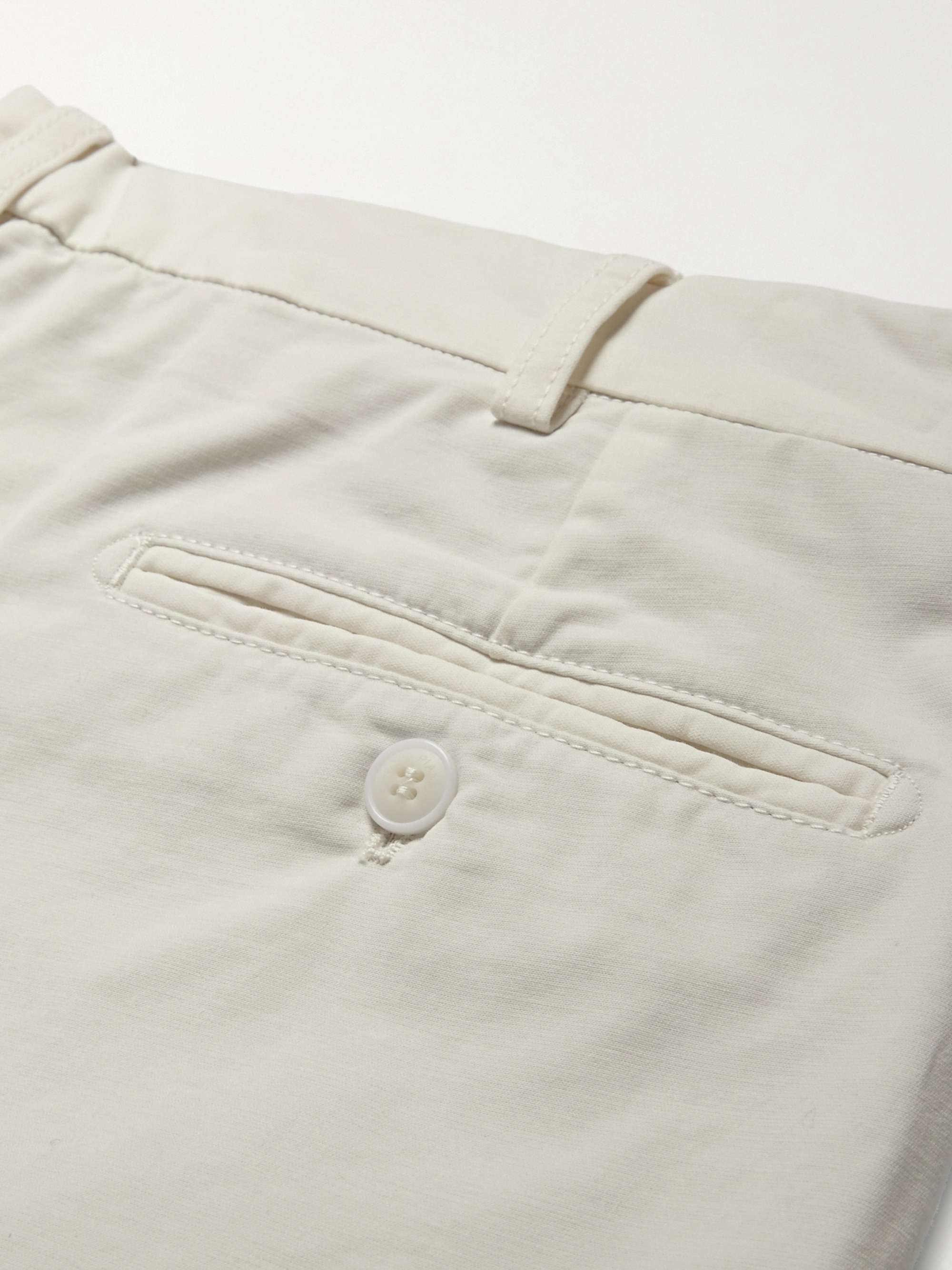 LORO PIANA Slim-Fit Stretch-Cotton Shorts