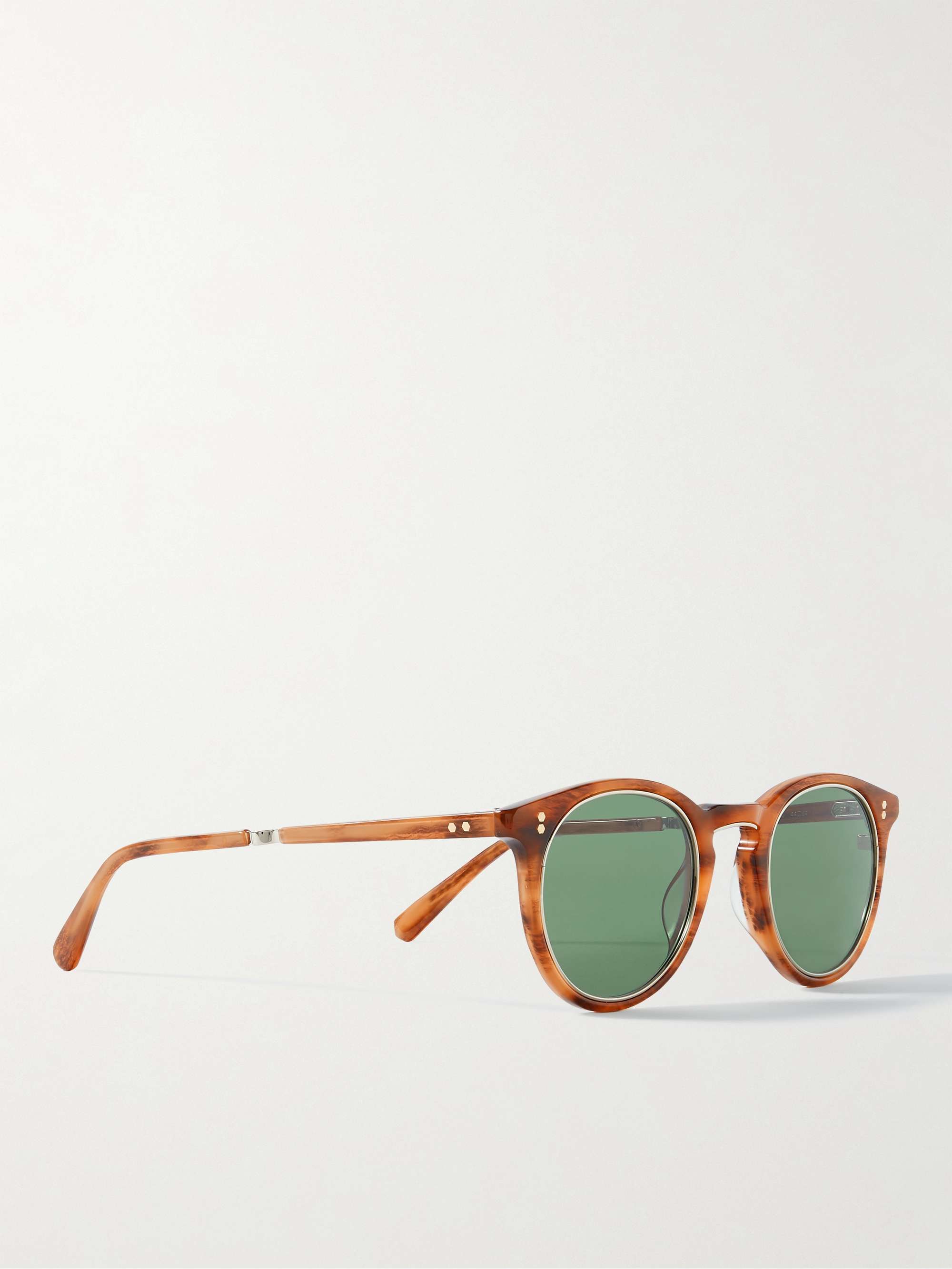 MR LEIGHT Crosby S Round-Frame Acetate Sunglasses
