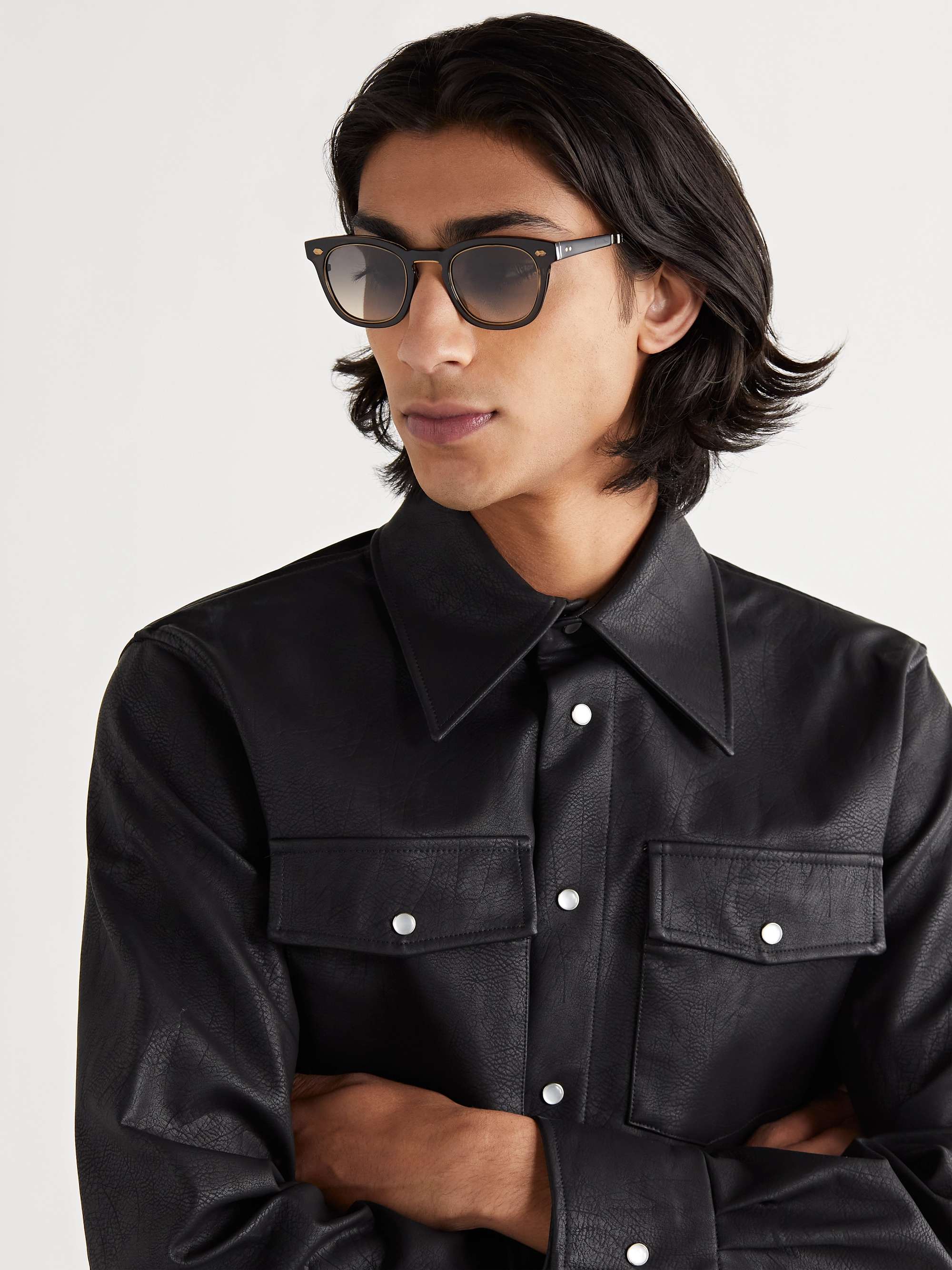 MR LEIGHT Hanalei S D-Frame Acetate Sunglasses