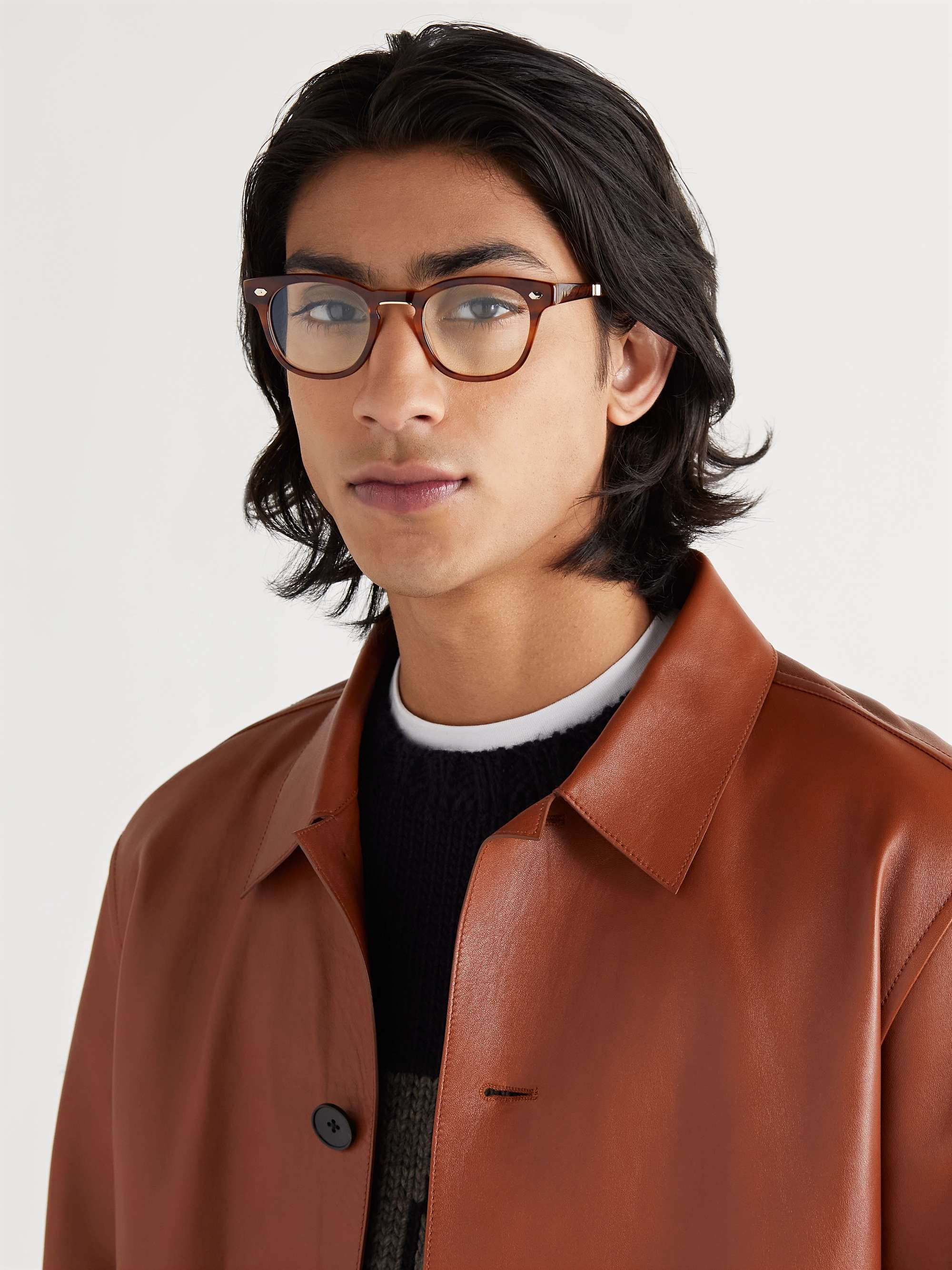 MR LEIGHT Hanalei C D-Frame Acetate and Titanium Optical Glasses