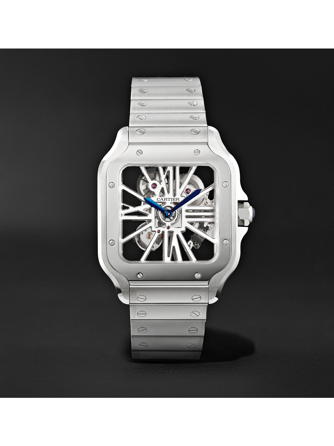 Cartier Santos de Cartier Skeleton Hand-Wound