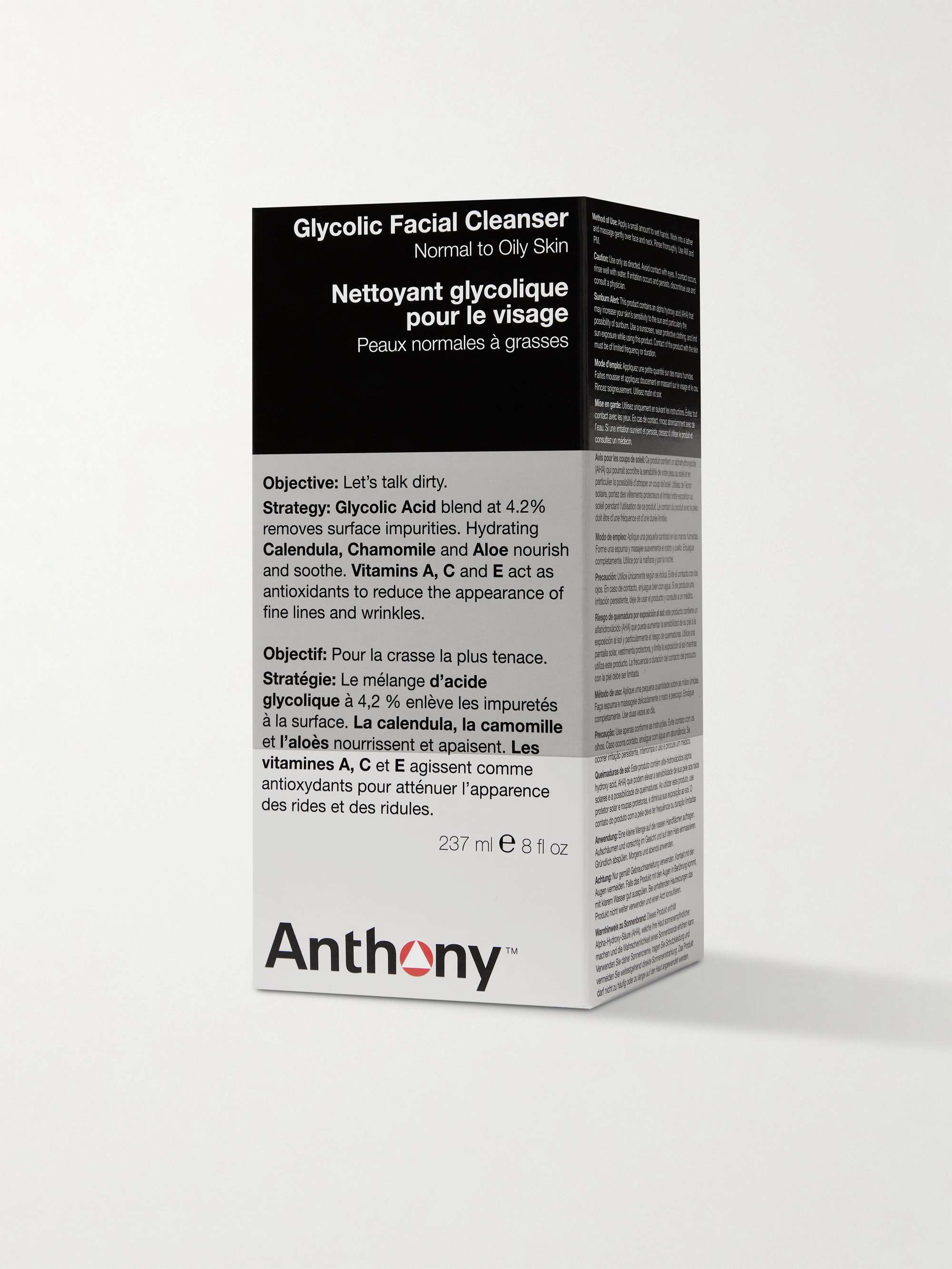 ANTHONY Glycolic Facial Cleanser, 237ml