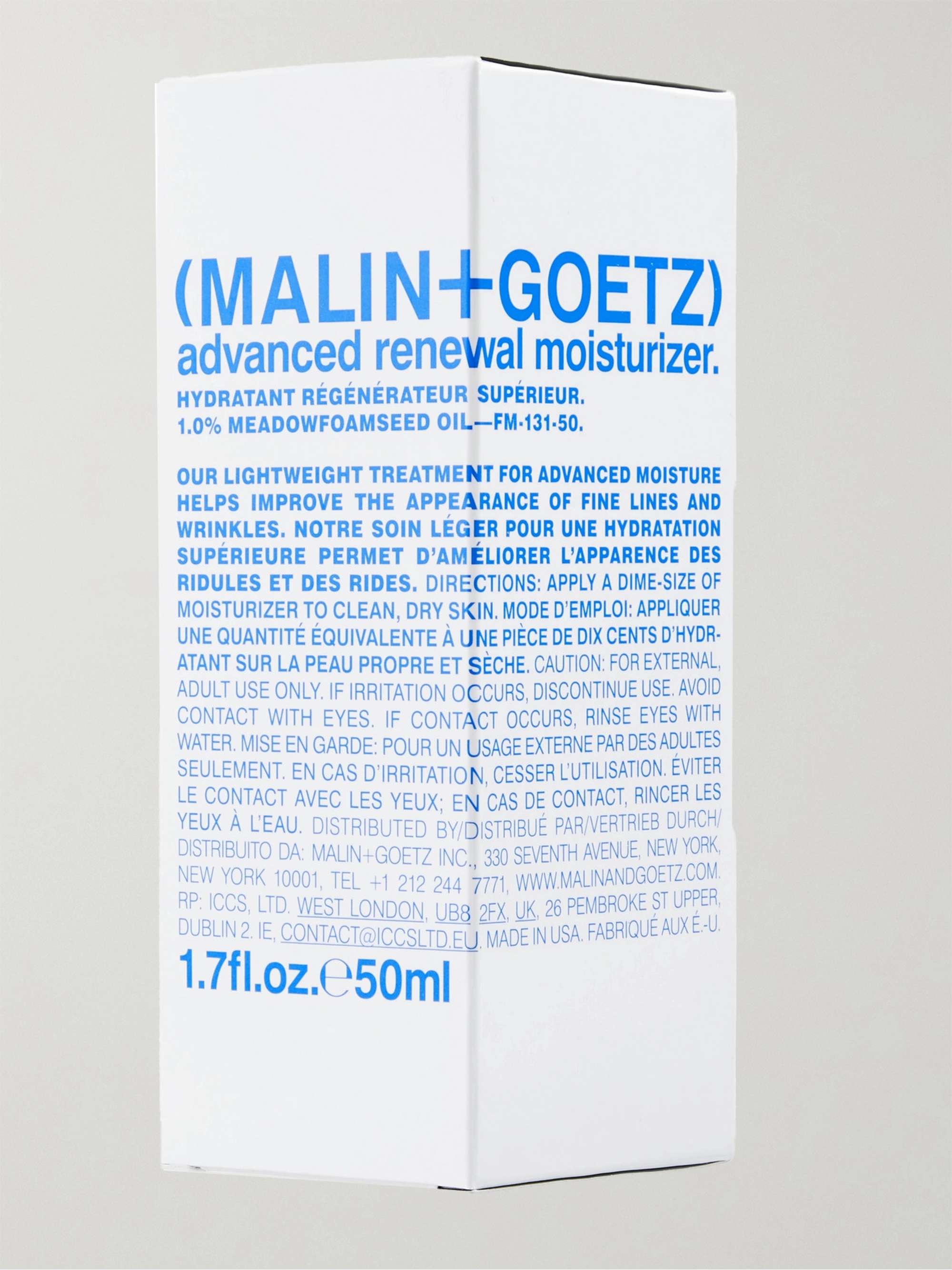 MALIN + GOETZ Advanced Renewal Moisturizer, 50ml
