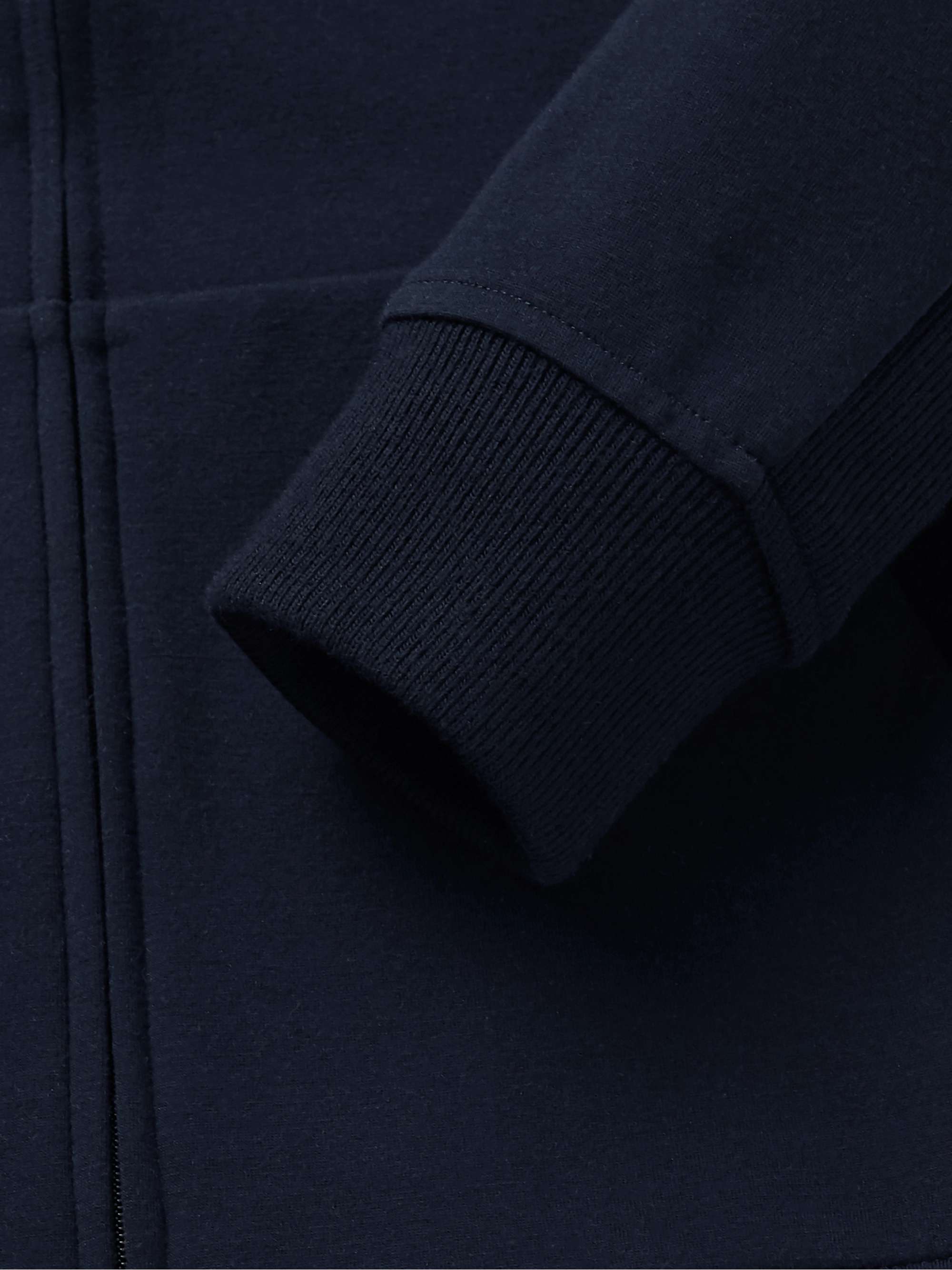 LORO PIANA Wish Virgin Wool-Blend Jersey Bomber Jacket for Men | MR PORTER