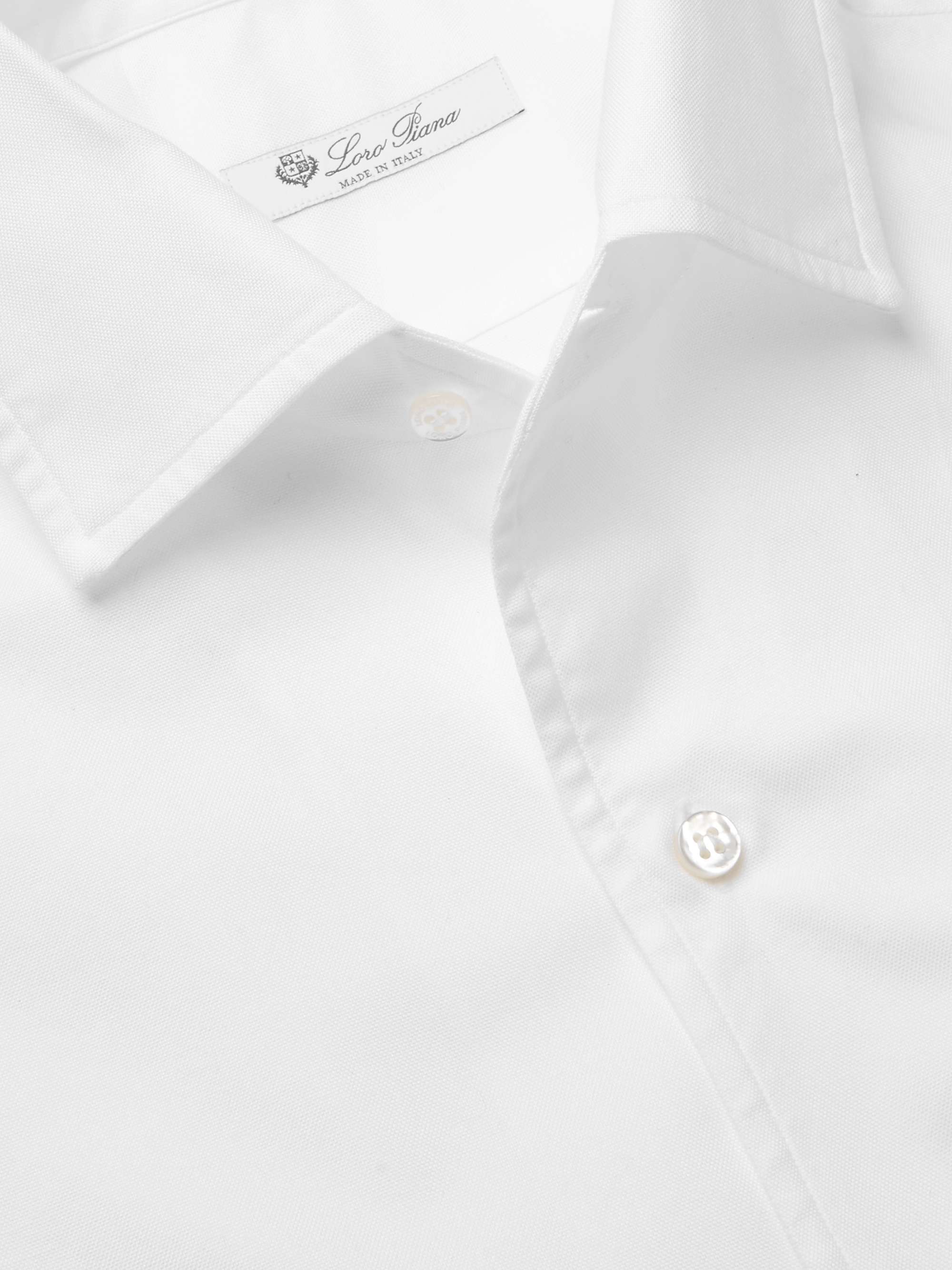 LORO PIANA Cotton Oxford Shirt