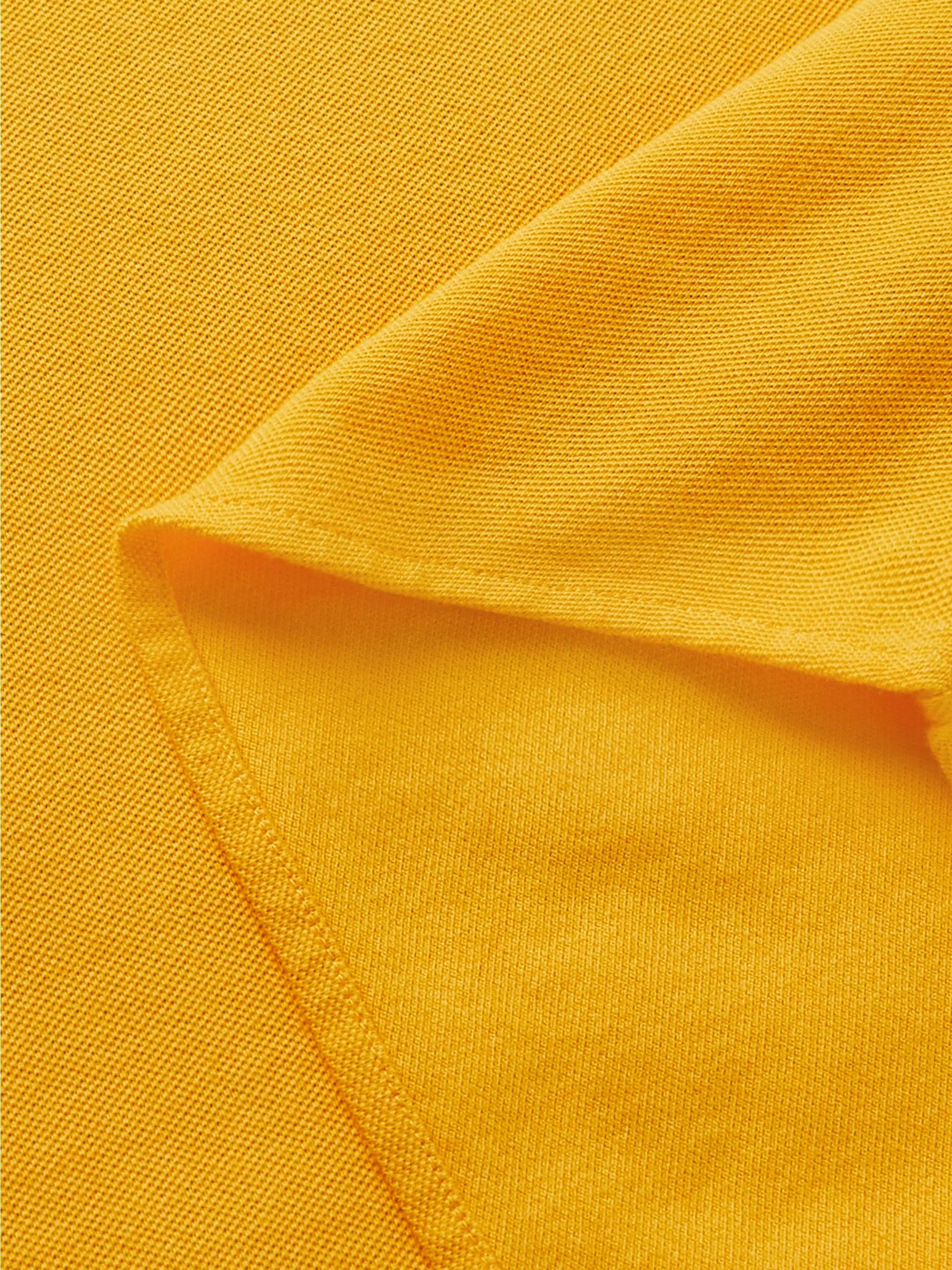 LORO PIANA Cotton-Piqué Polo Shirt