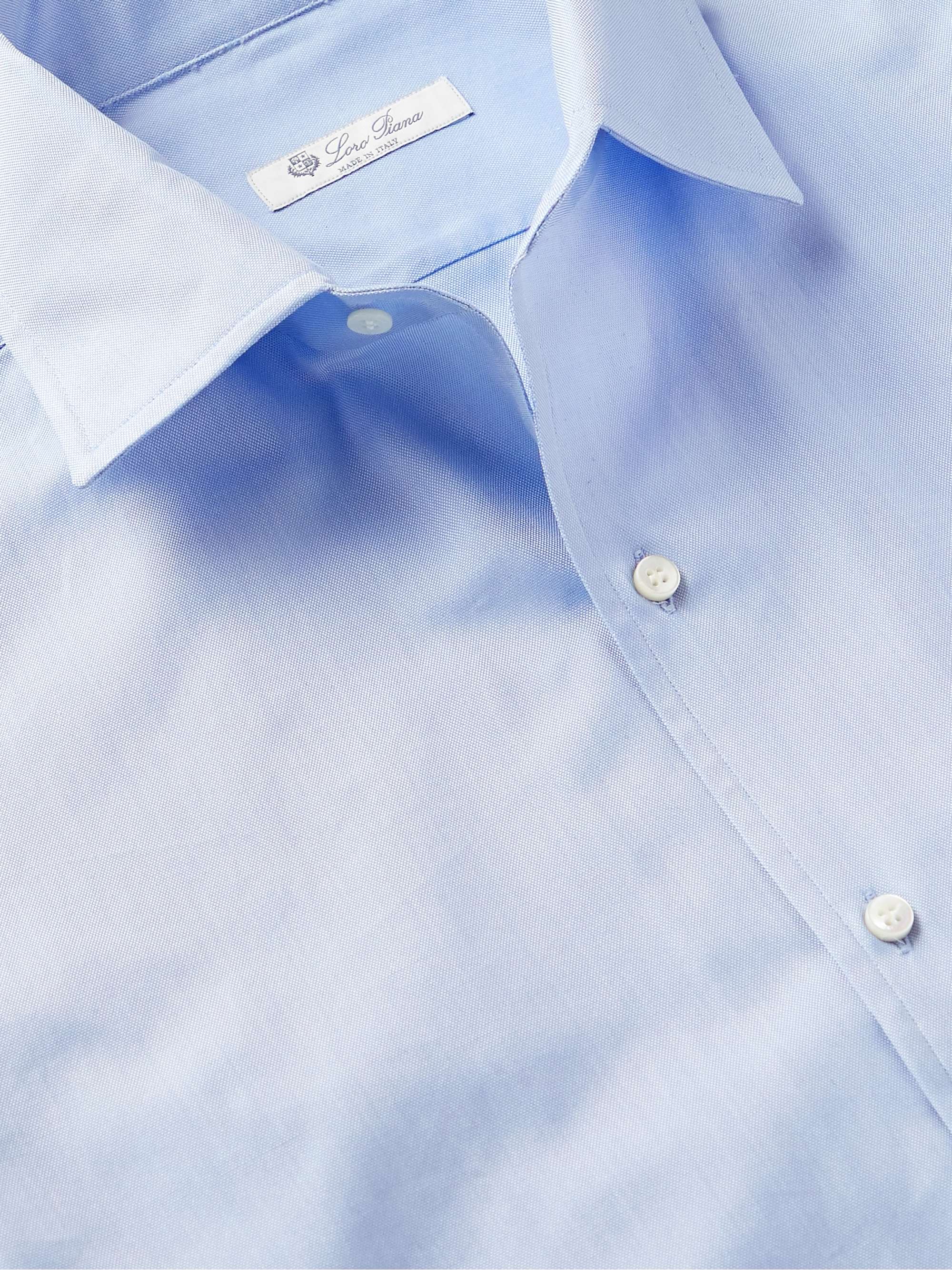 LORO PIANA Cotton Oxford Shirt