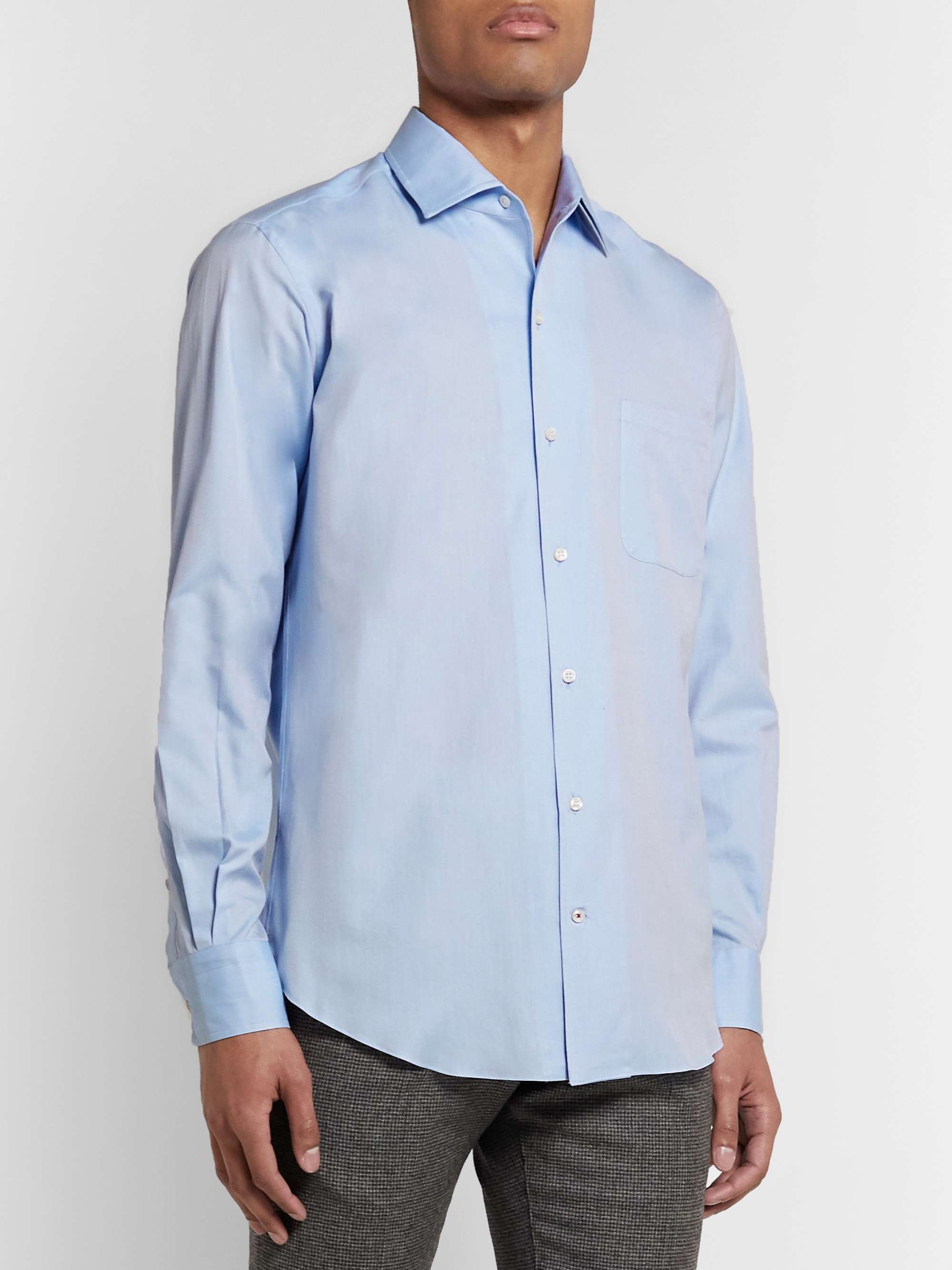 LORO PIANA Cotton Oxford Shirt
