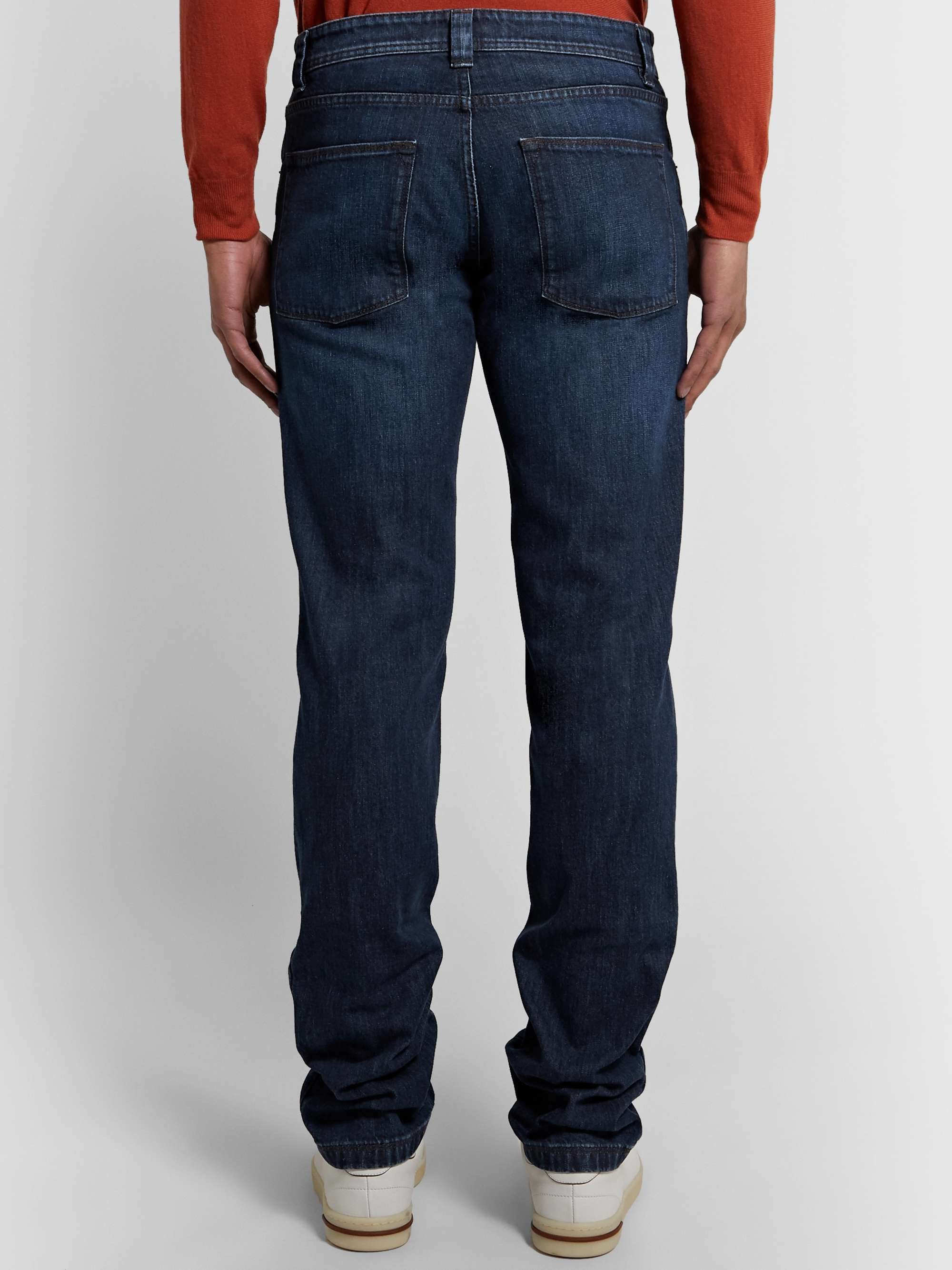LORO PIANA Slim-Fit Stretch-Denim Jeans