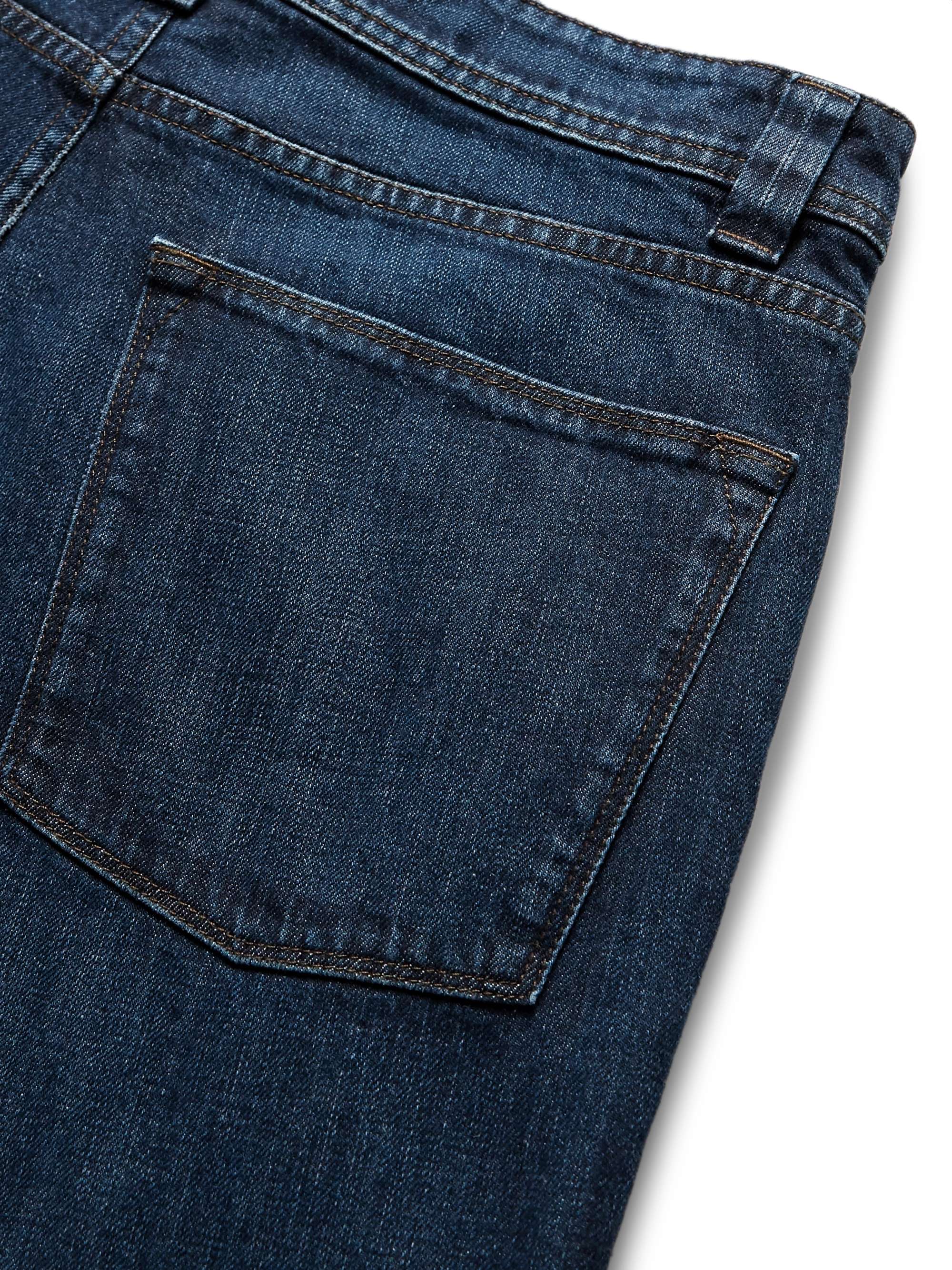 LORO PIANA Slim-Fit Stretch-Denim Jeans