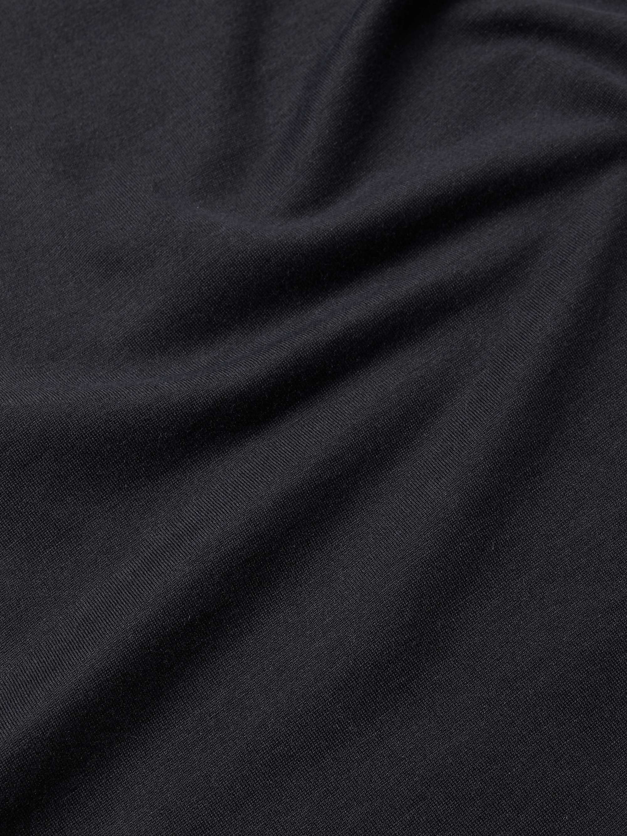 LORO PIANA Slim-Fit Silk and Cotton-Blend Jersey T-Shirt
