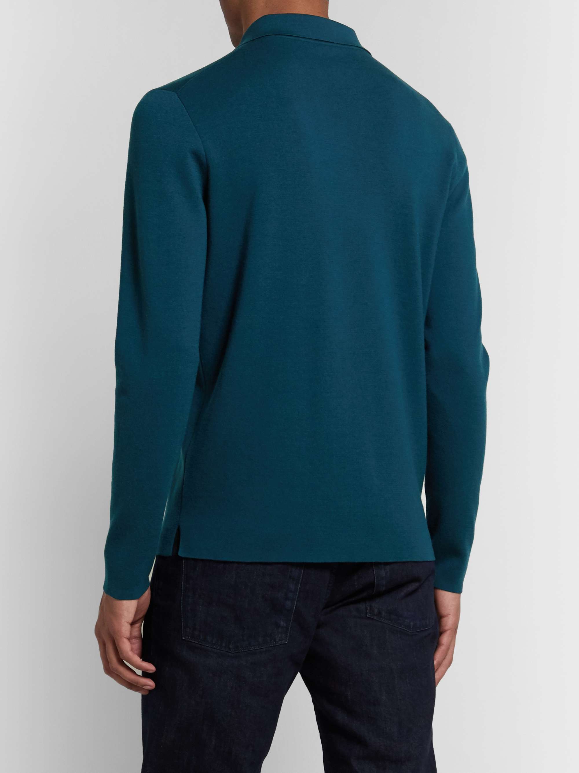 LORO PIANA Empire Slim-Fit Wish Virgin Wool Shirt