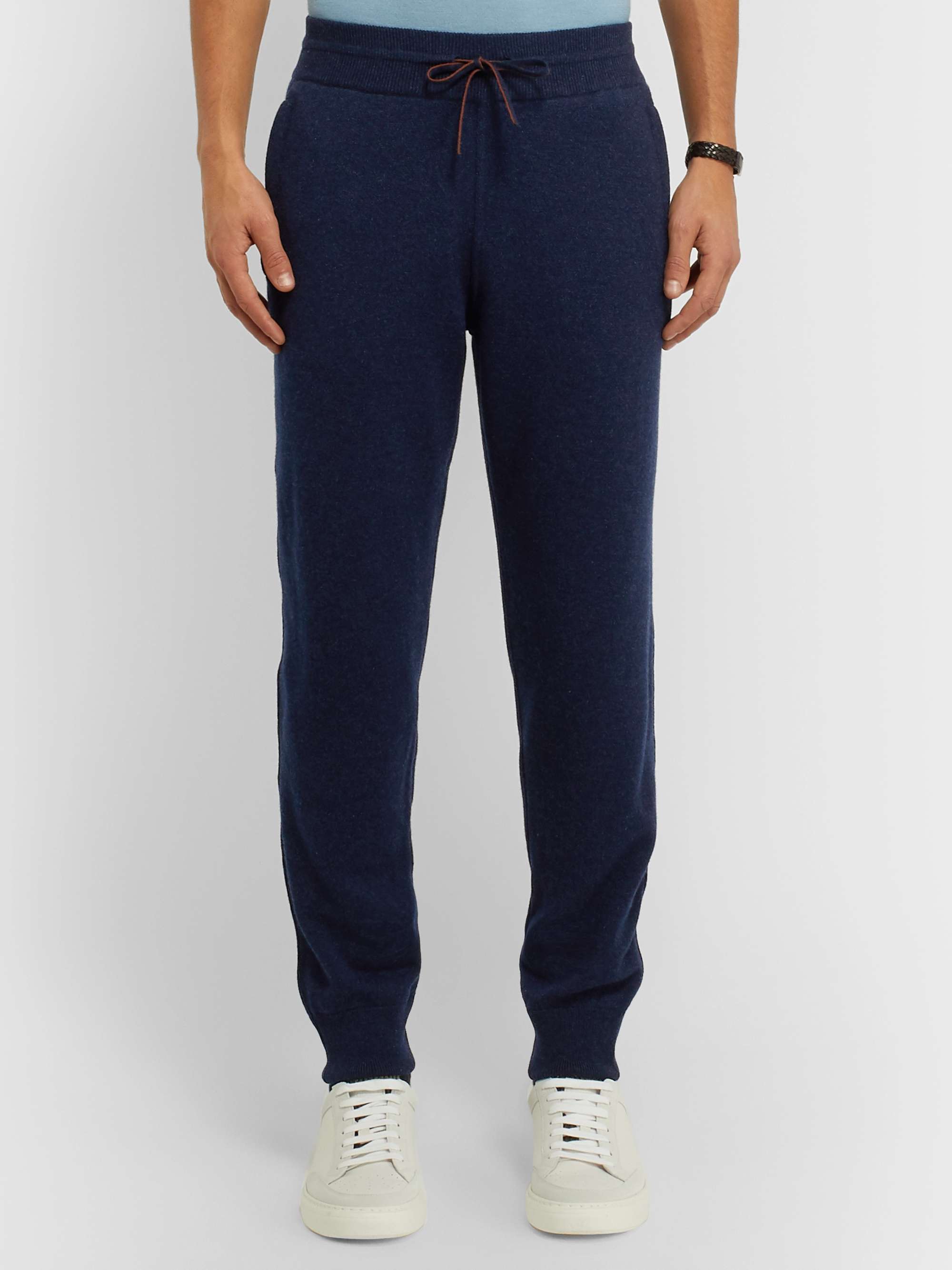 LORO PIANA Slim-Fit Tapered Cashmere Sweatpants