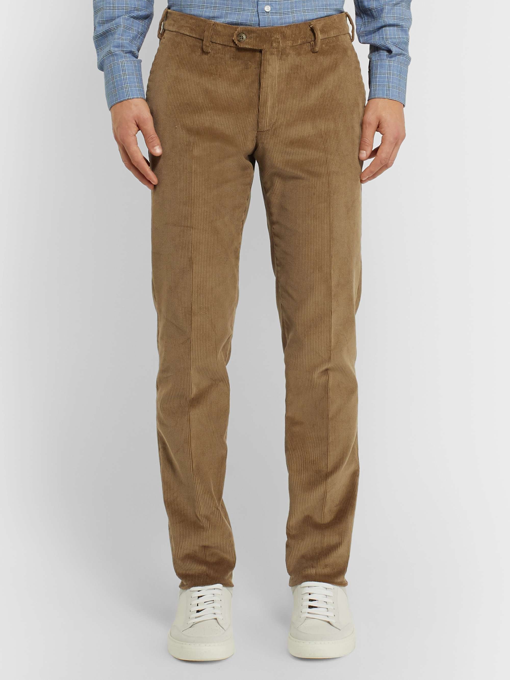 LORO PIANA Cotton-Corduroy Trousers for Men | MR PORTER
