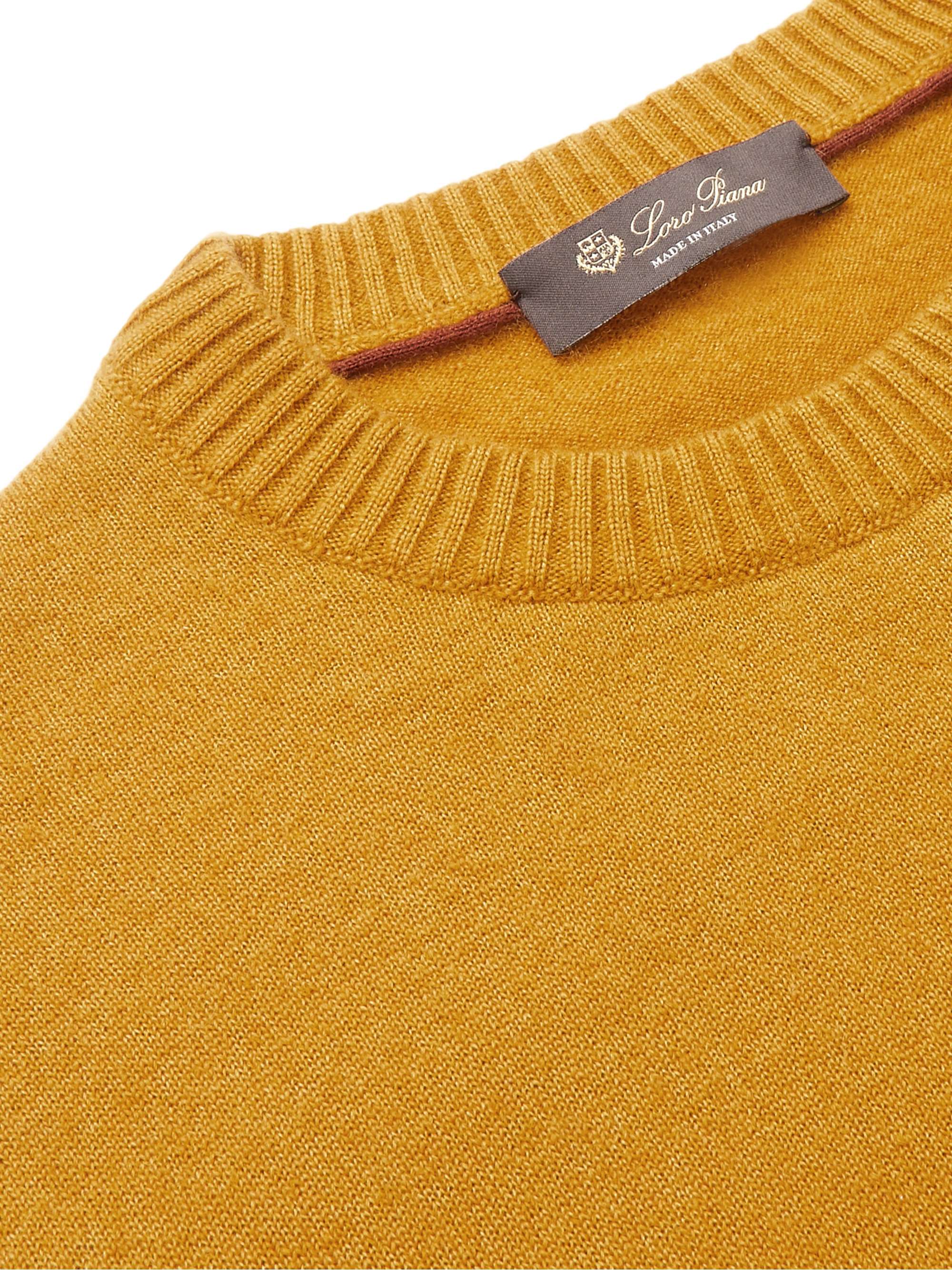 LORO PIANA Cashmere and Silk-Blend Sweater