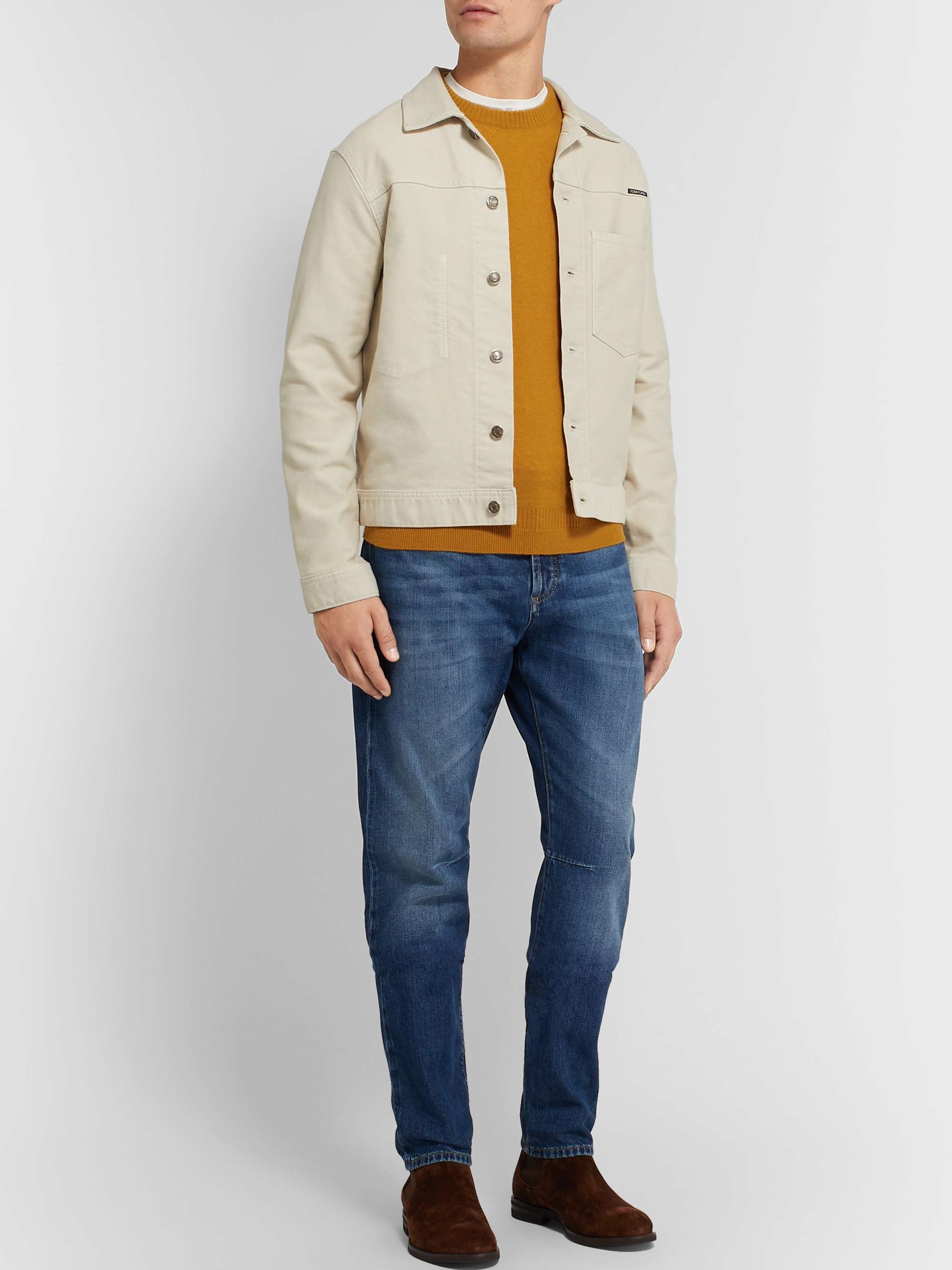 LORO PIANA Cashmere and Silk-Blend Sweater