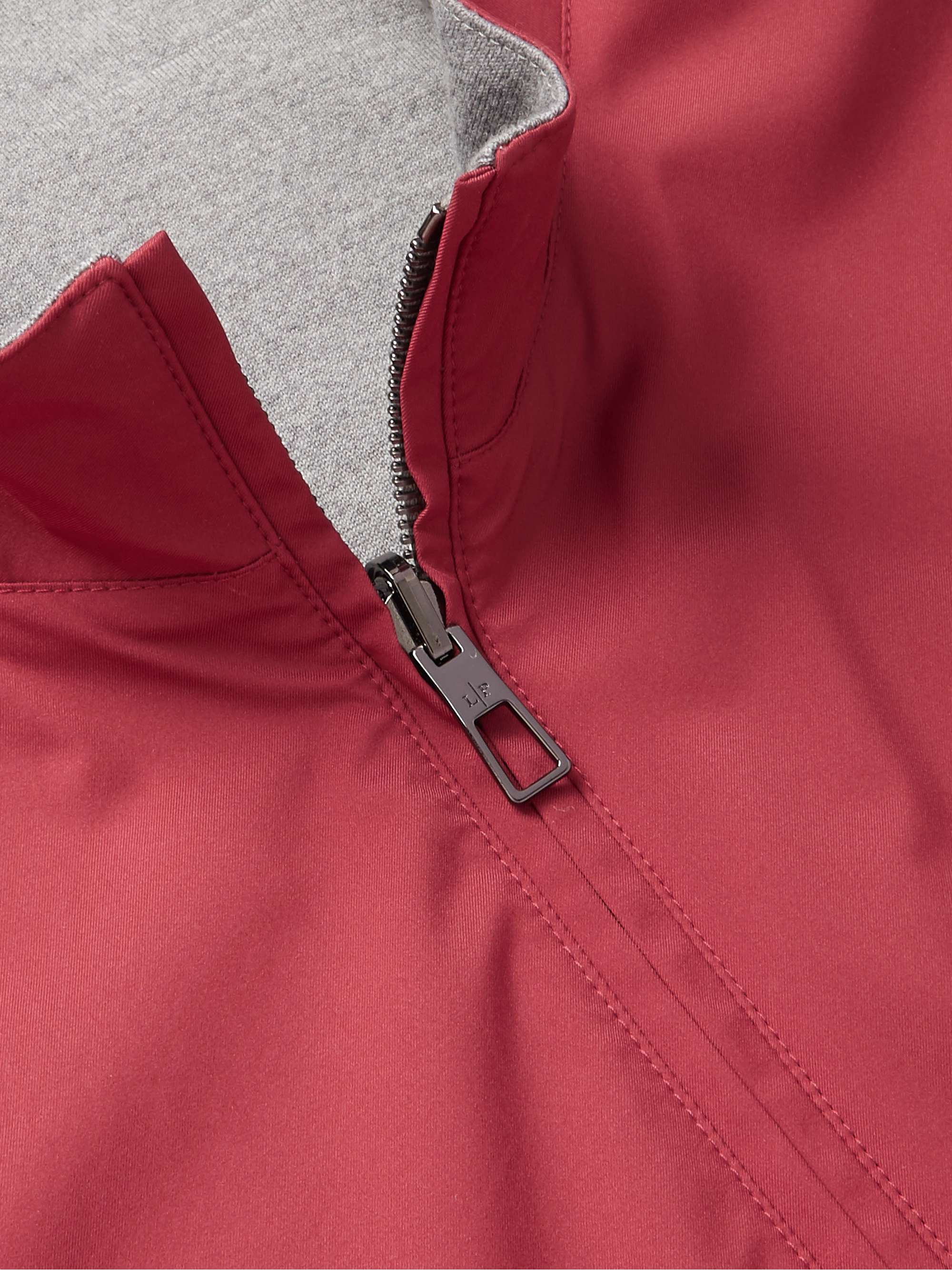 LORO PIANA Reversible Storm System Shell and Super Wish Virgin Wool Gilet