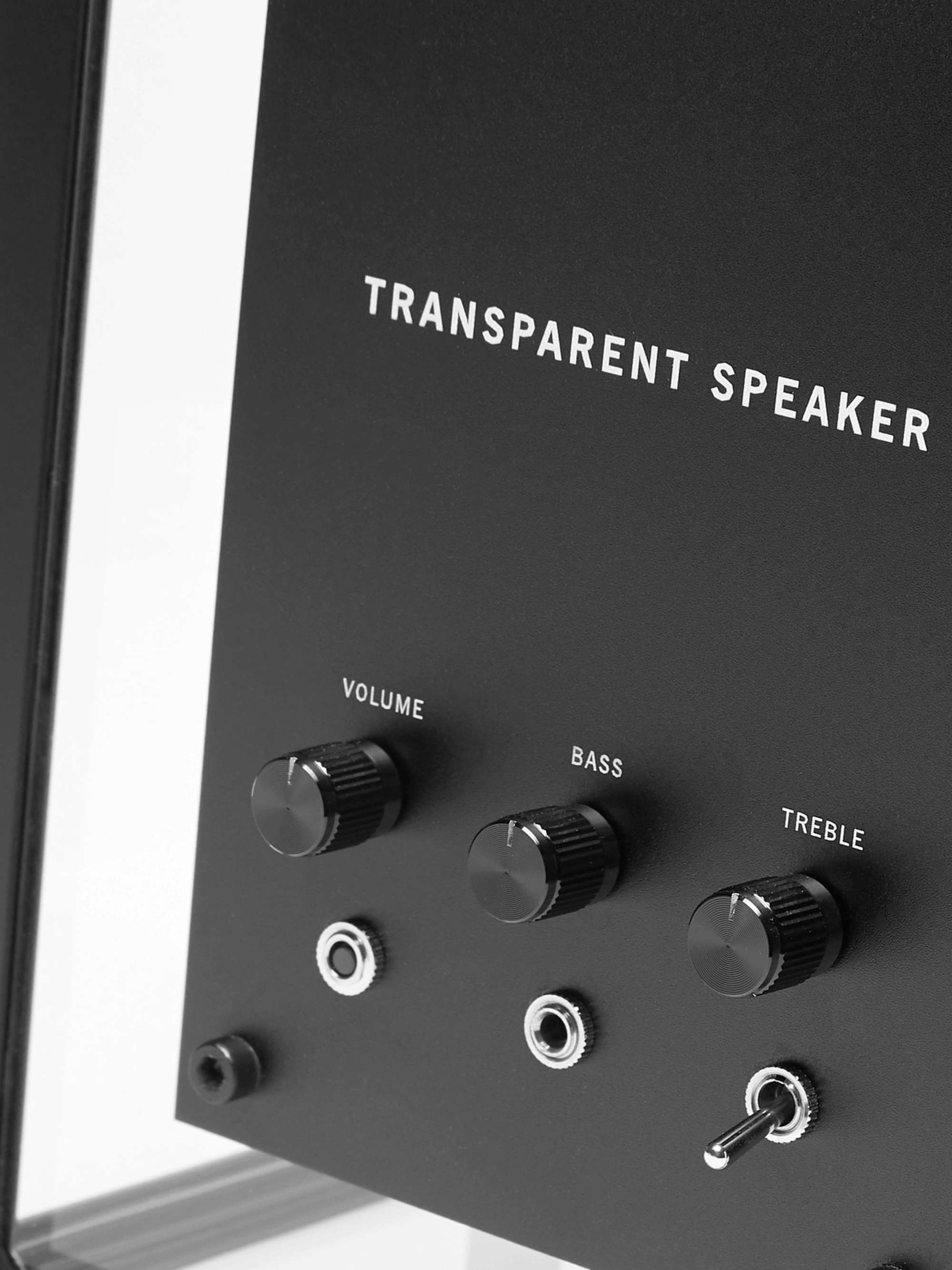 TRANSPARENT SPEAKER Transparent Speaker