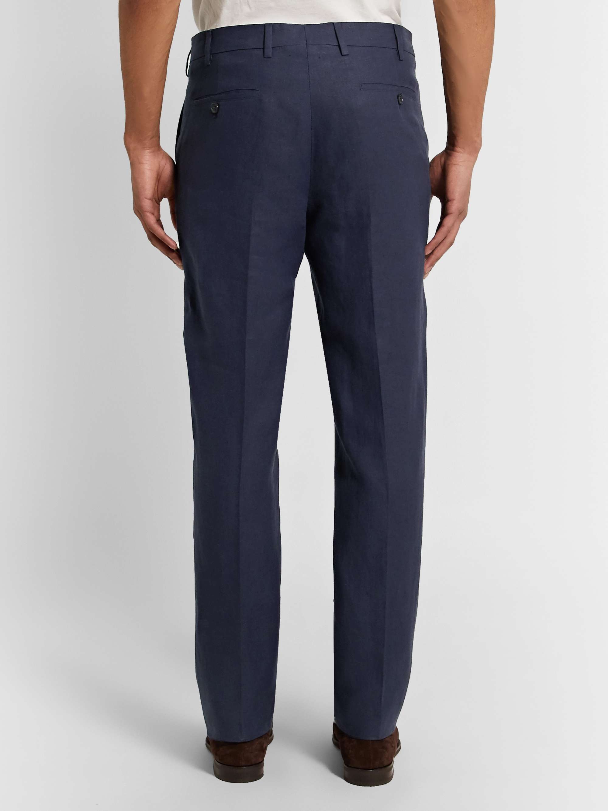 LORO PIANA Linen Trousers