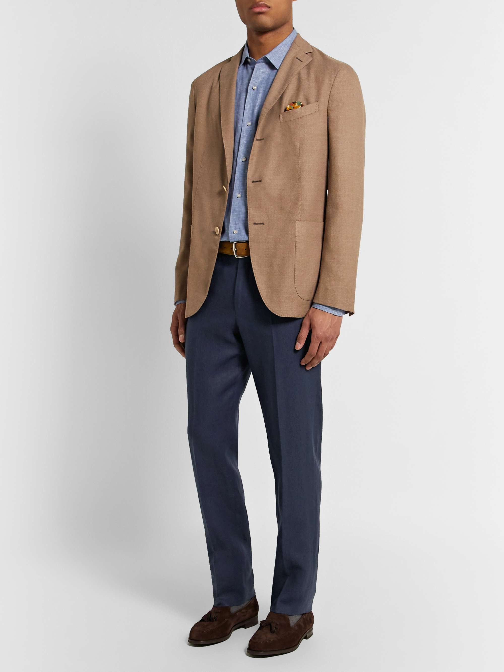 LORO PIANA Linen Trousers