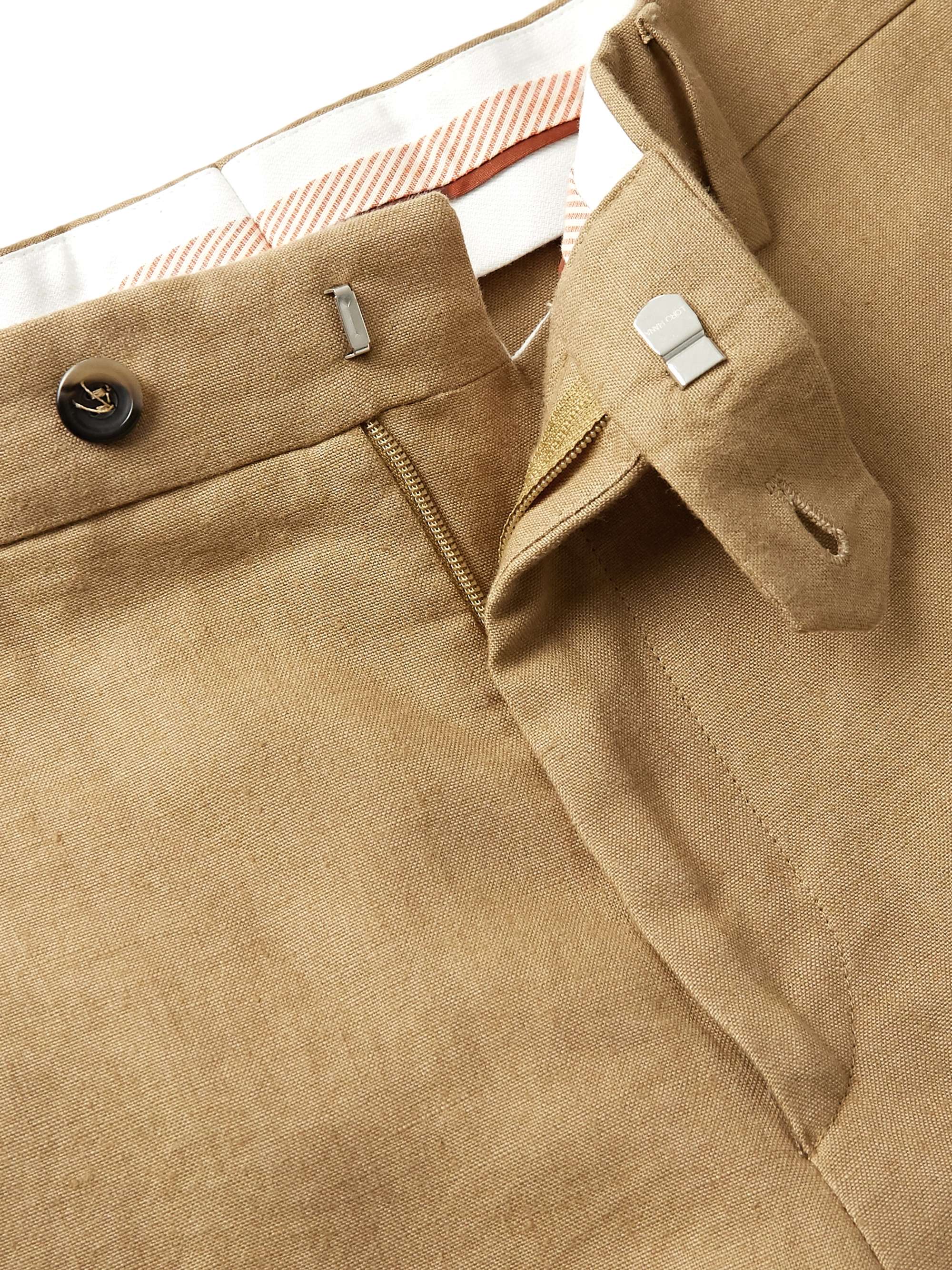 LORO PIANA Linen Trousers