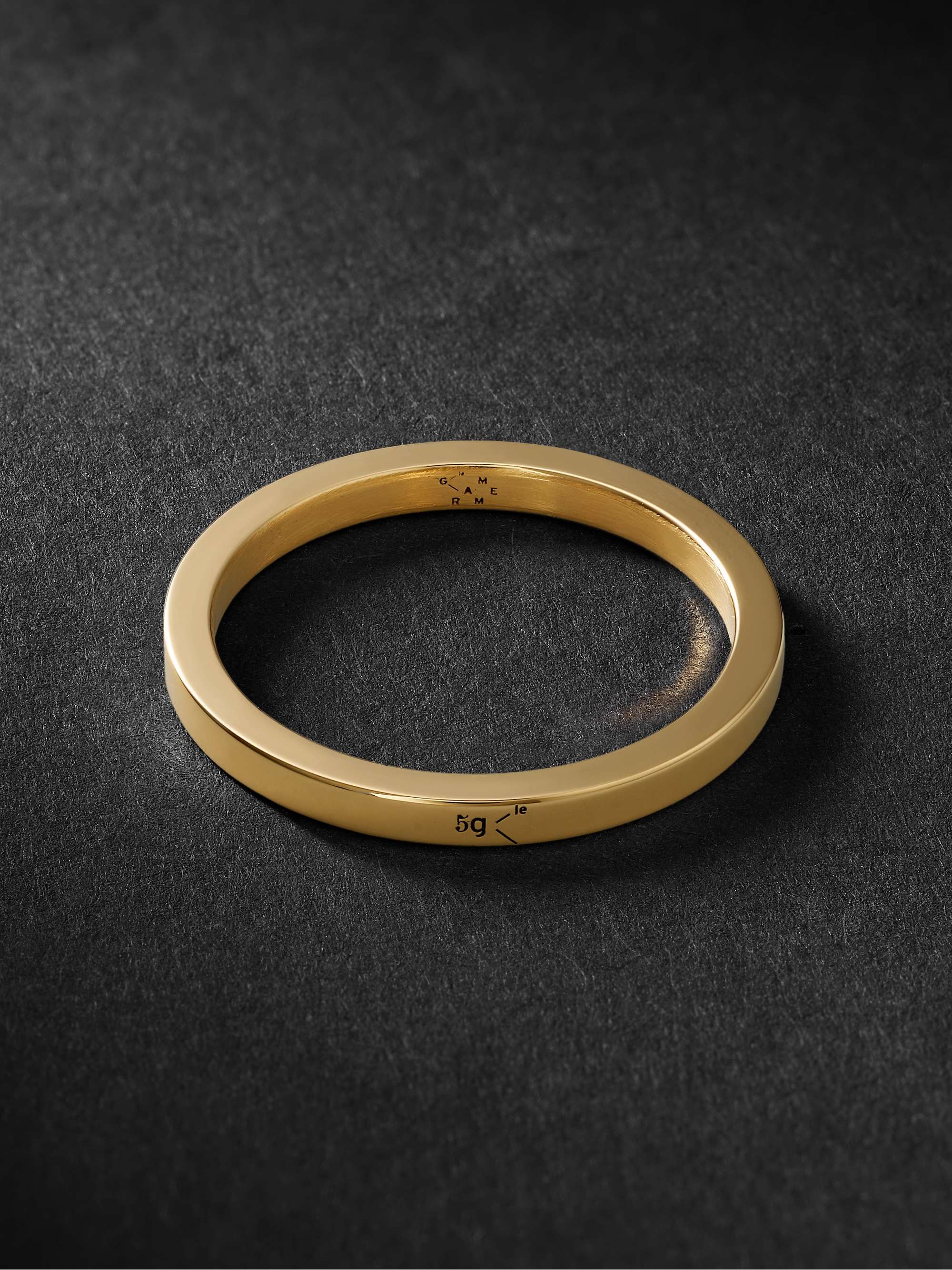LE GRAMME Le 5 Polished 18-Karat Gold Ring