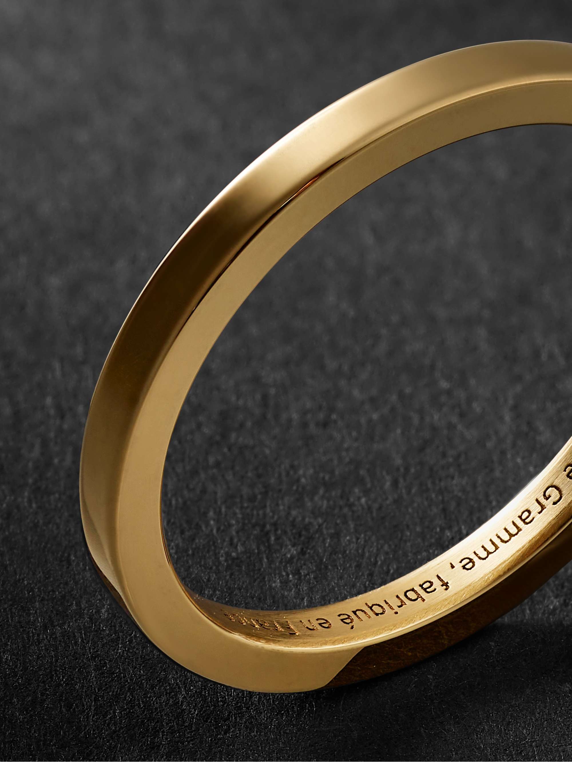 LE GRAMME Le 5 Polished 18-Karat Gold Ring