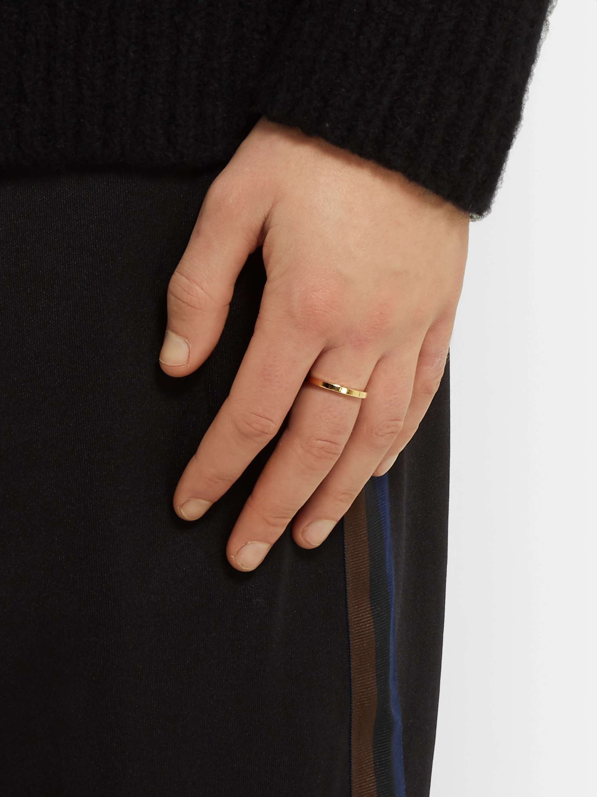 LE GRAMME Le 5 Polished 18-Karat Gold Ring