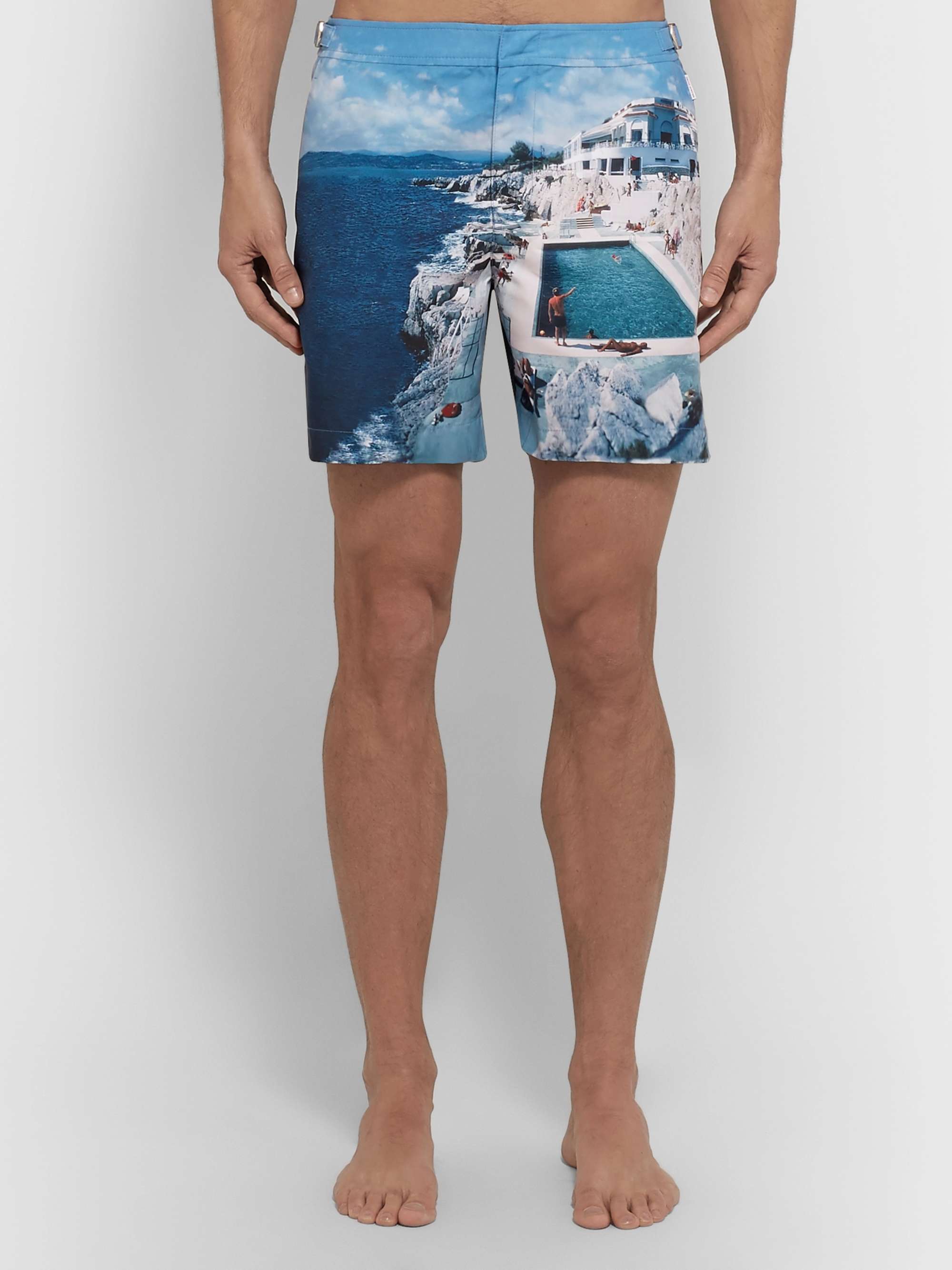 ORLEBAR BROWN Bulldog Mid-Length Printed Swim Shorts
