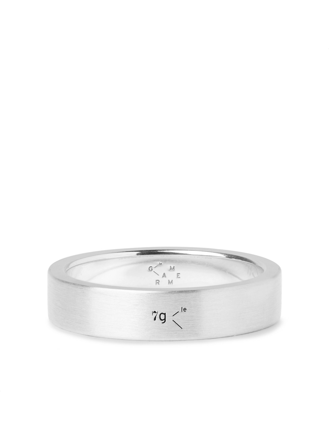 Le Gramme Le 7 Brushed Sterling Silver Ring