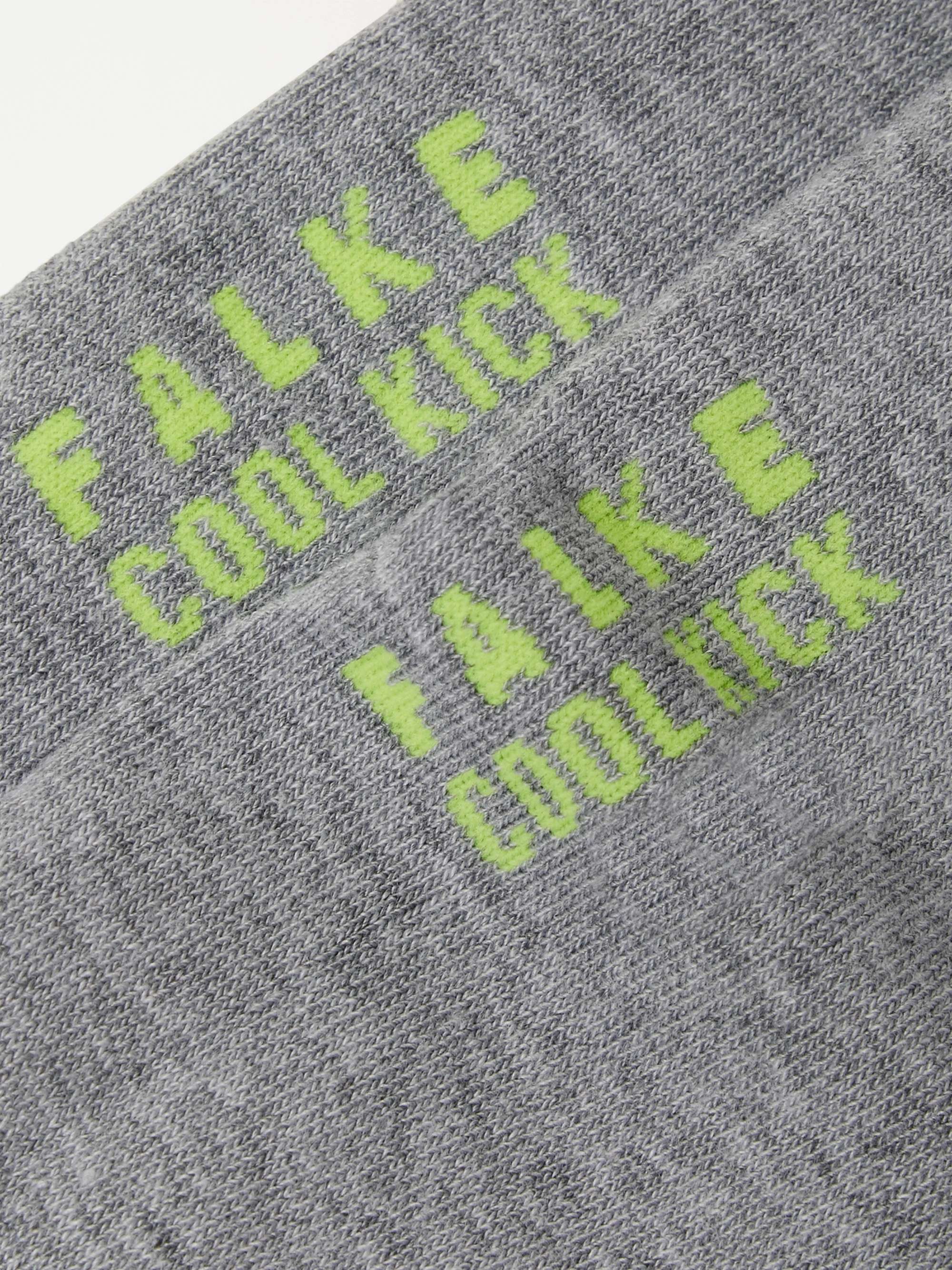 FALKE Three-Pack Cool Kick Stretch-Knit No-Show Socks