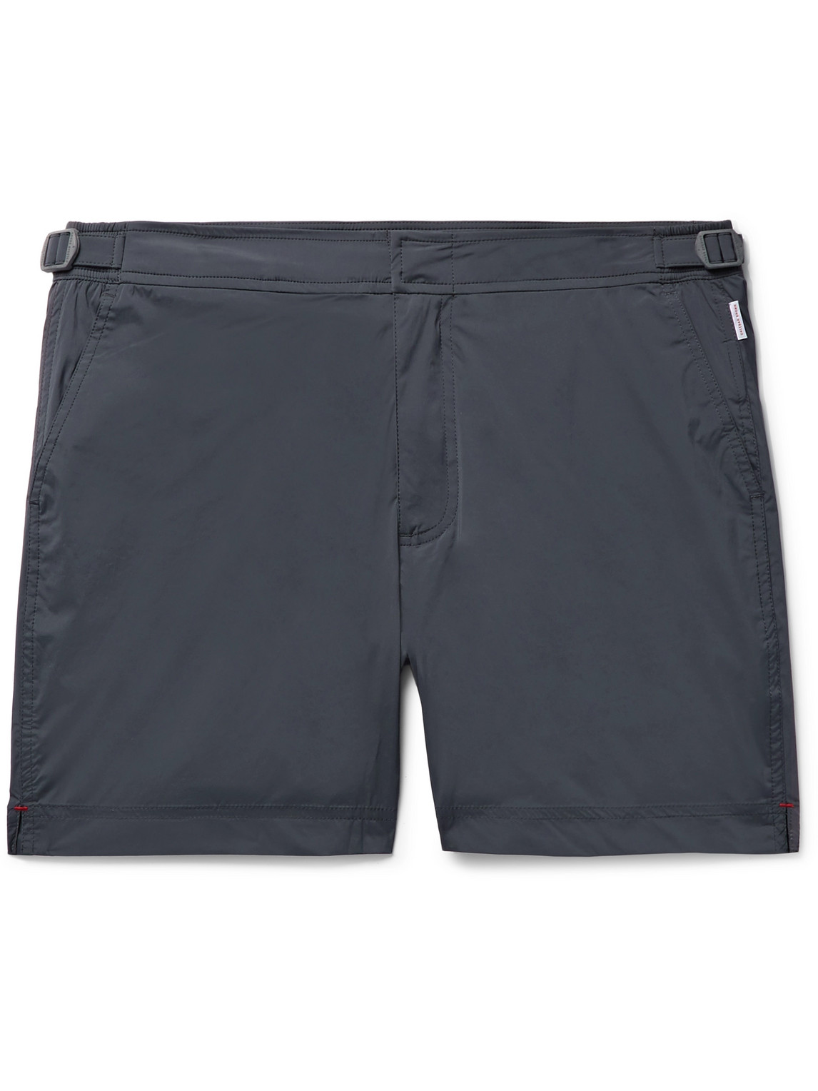 Orlebar Brown Bulldog Sport Mid-length Swim Shorts In Gray