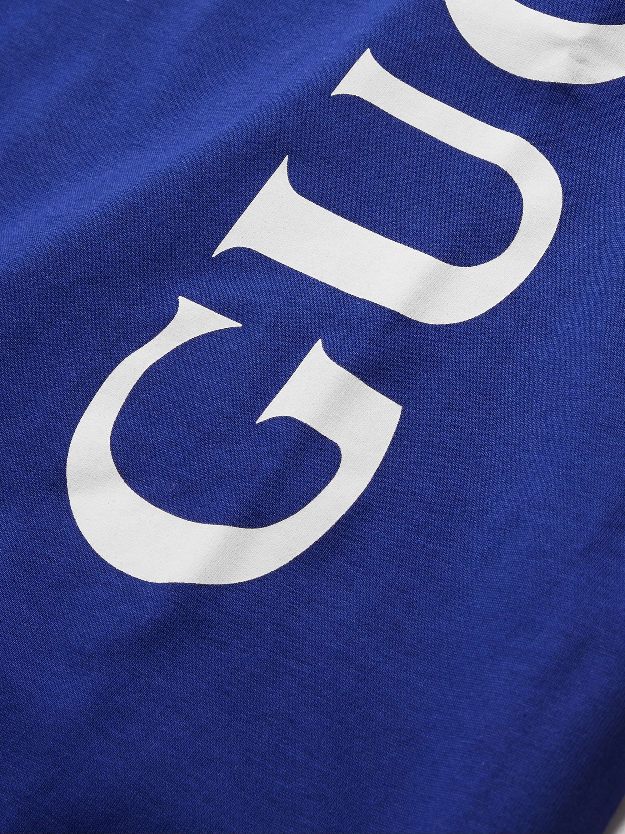 GUCCI Oversized Logo-Print Cotton-Jersey T-Shirt