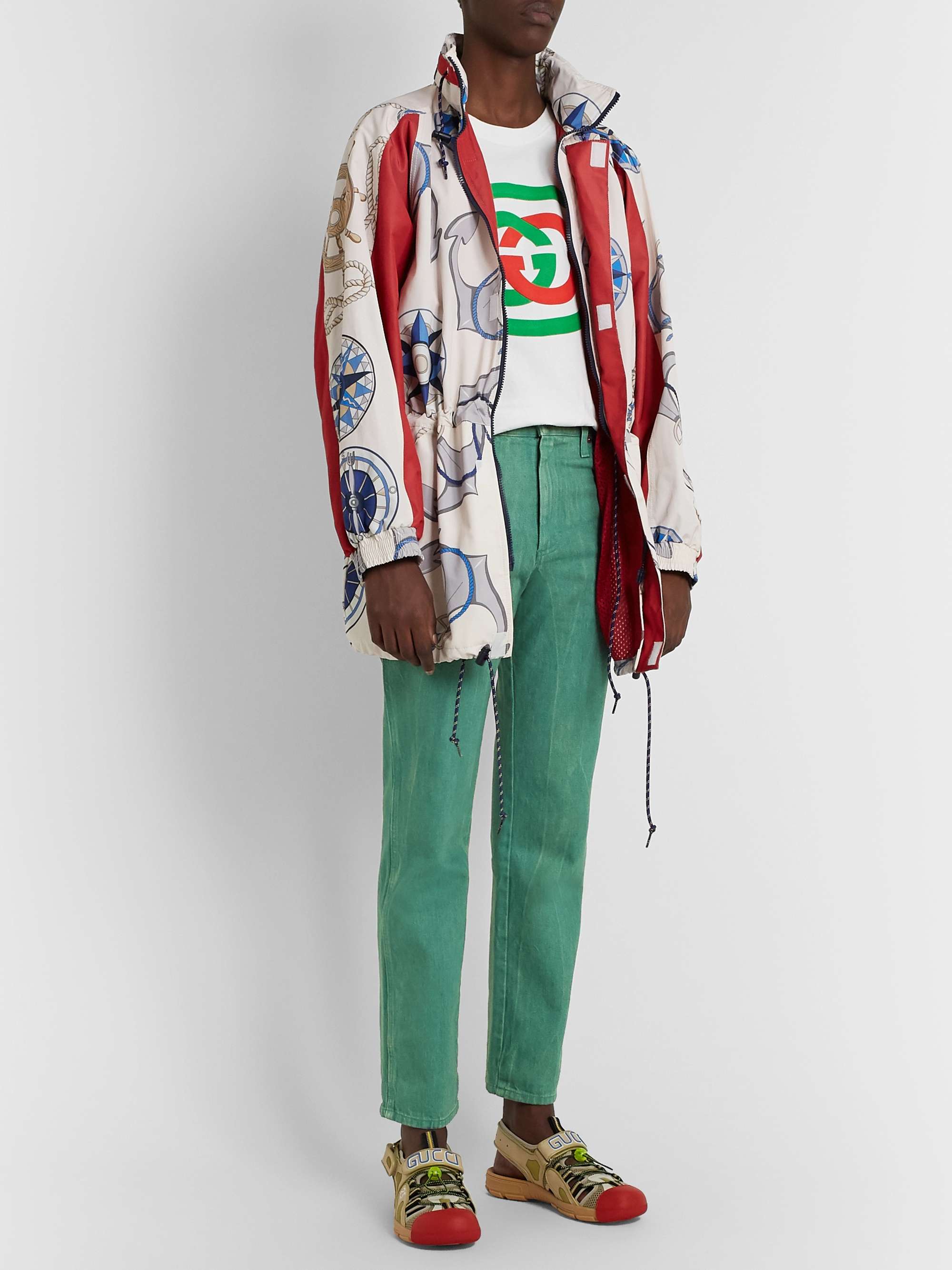 GUCCI Slim-Fit Washed-Denim Jeans