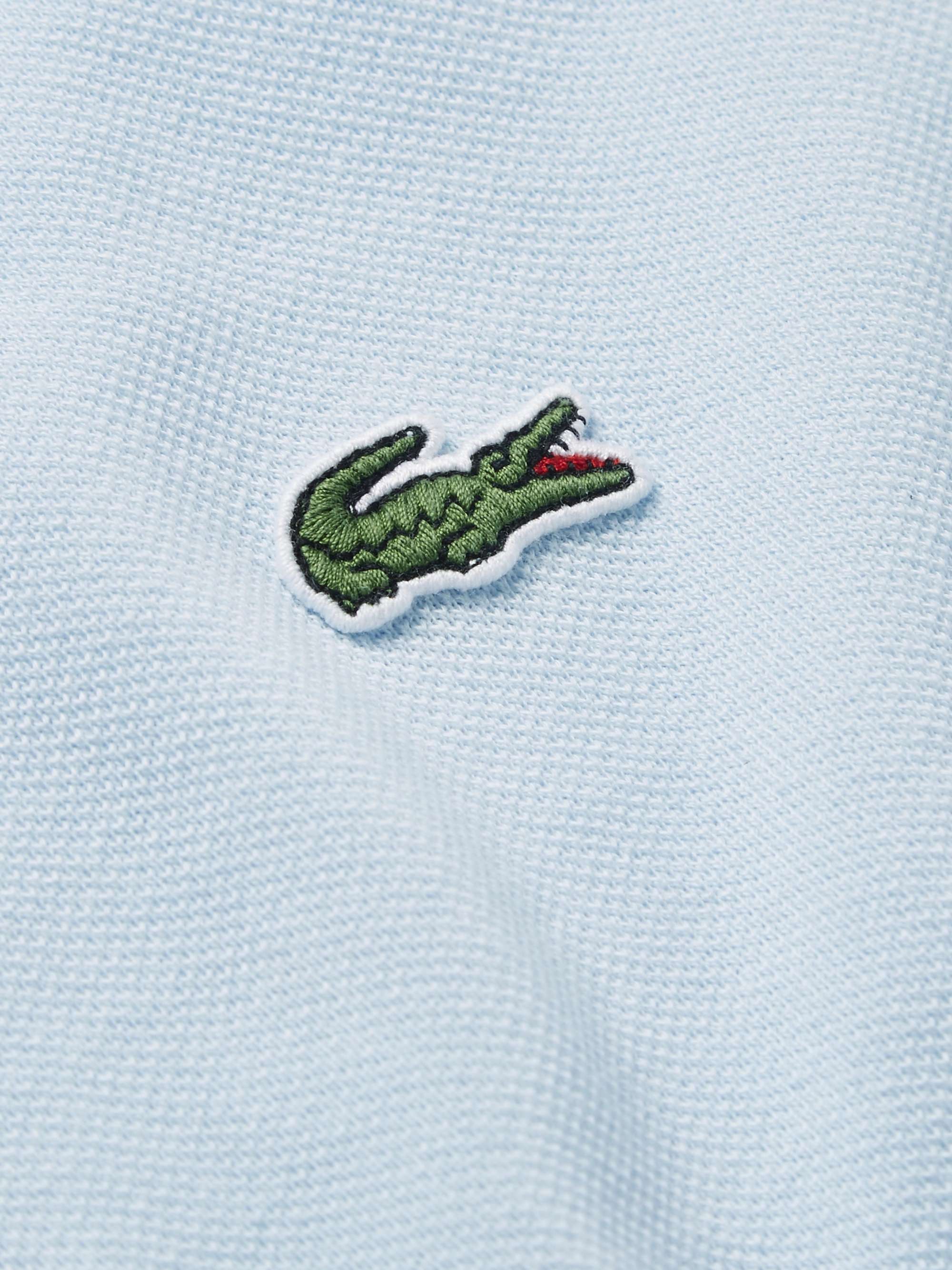 LACOSTE Logo-Appliquéd Cotton-Piqué Polo Shirt