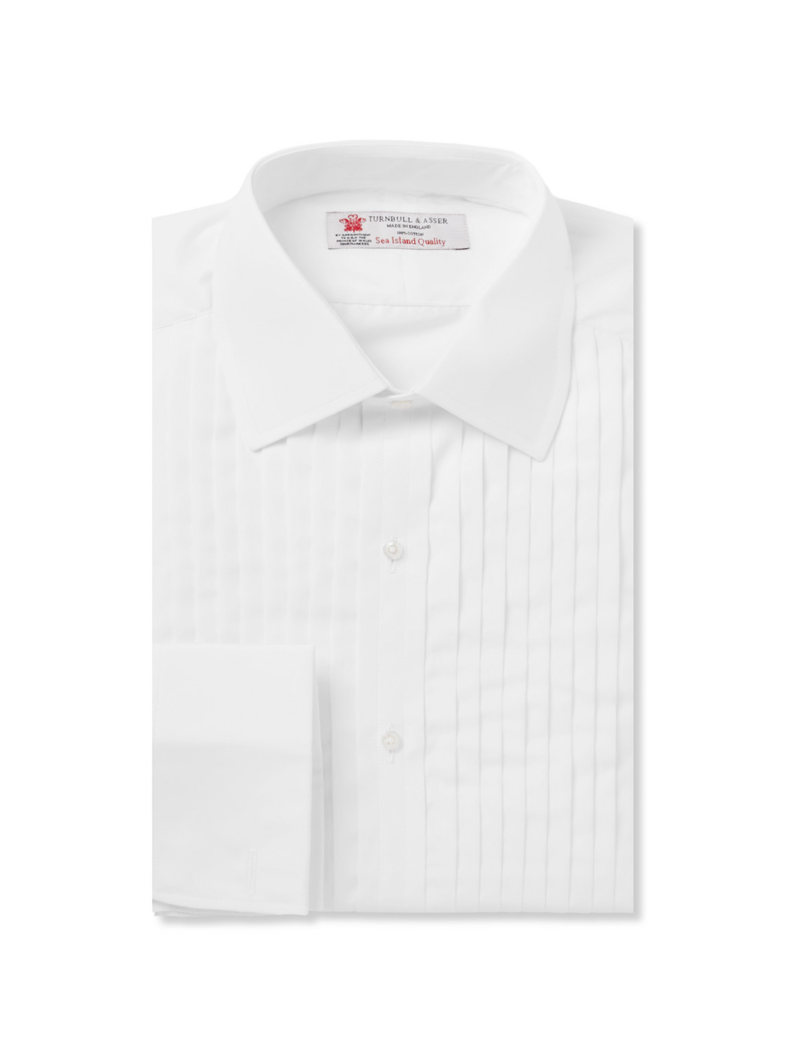 Turnbull & Asser - White Sea Island Cotton Tuxedo Shirt - Men - White - UK/US 15