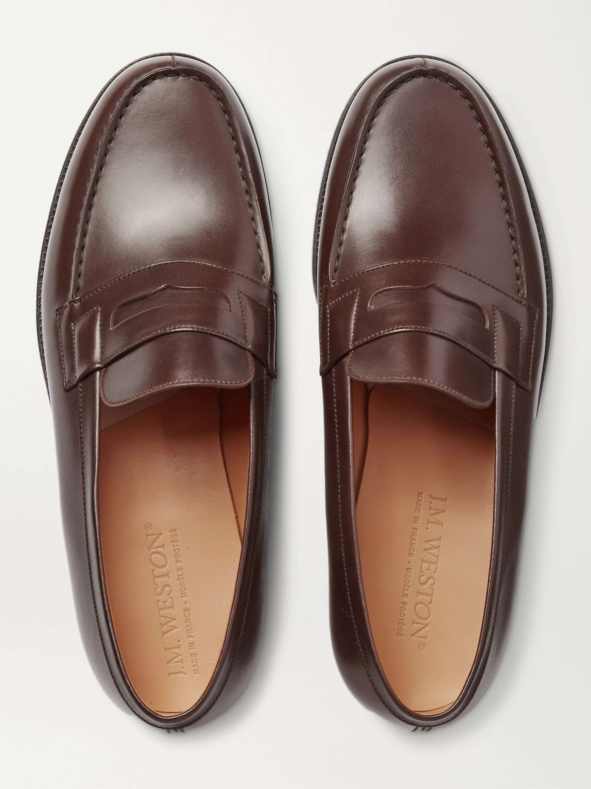 180 Moccasin Leather Loafers