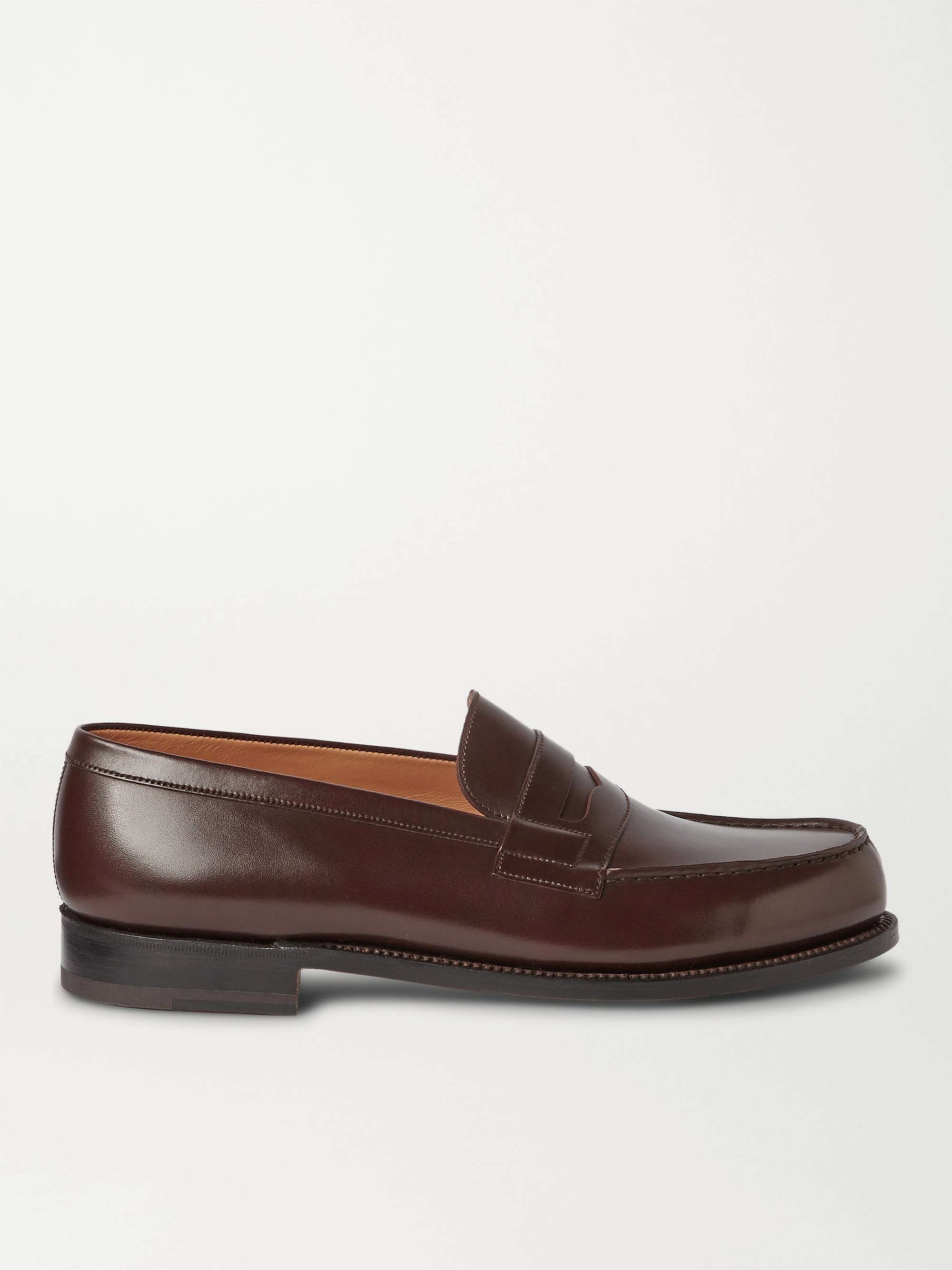 J.M. WESTON 180 Moccasin Leather Loafers for Men | PORTER