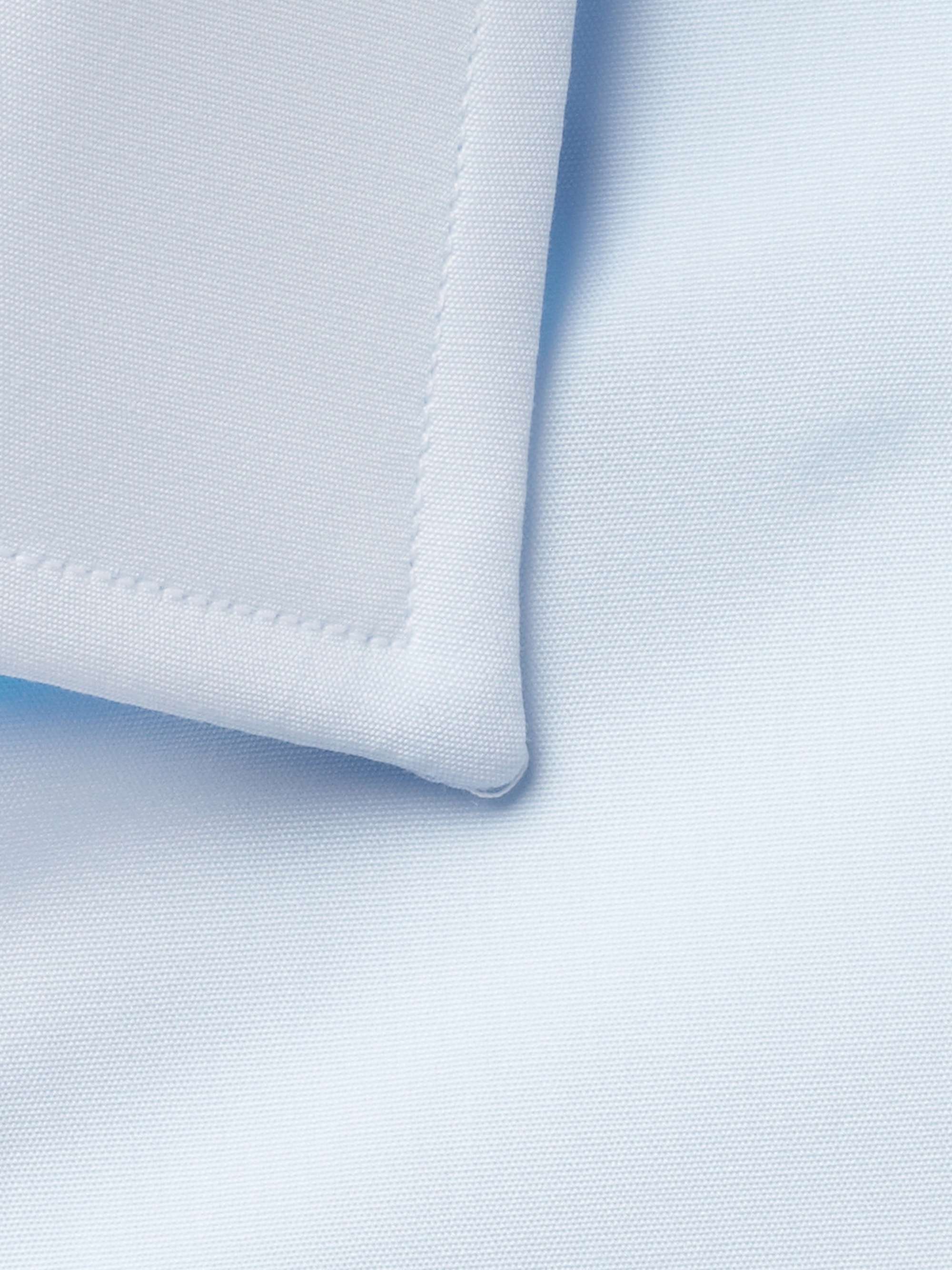 EMMA WILLIS Blue Double-Cuff Cotton Shirt