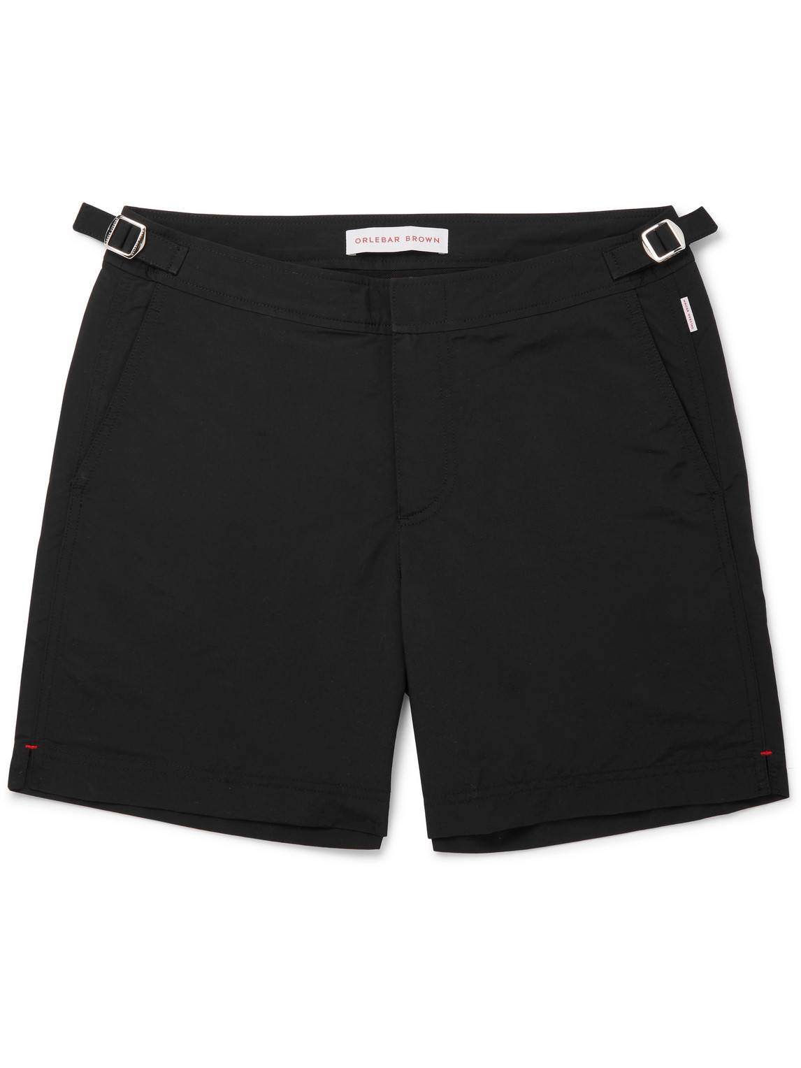 Orlebar Brown Bulldog Mid-length Swim Shorts In Black